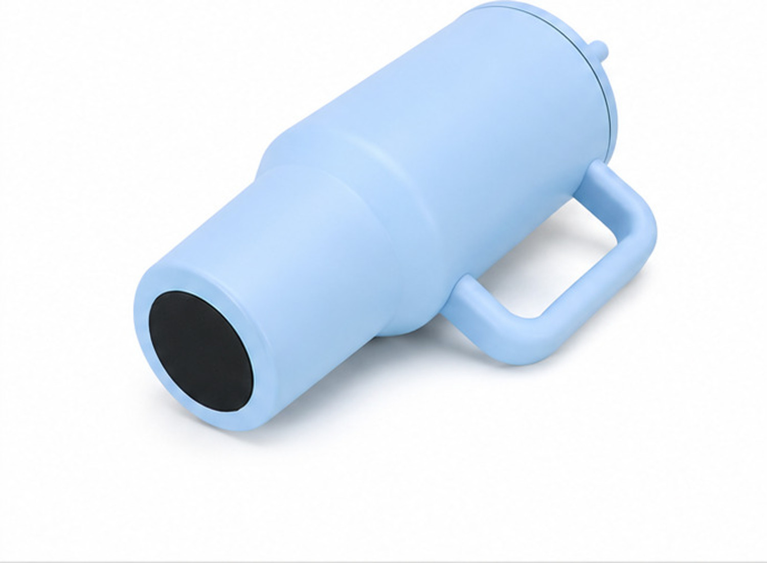 Image of Future shop Stainless Steel Insulated Travel Tumbler with Handle, Straw & Leak-Resistant Lid Stainless Steel Tumbler (1200 ml)