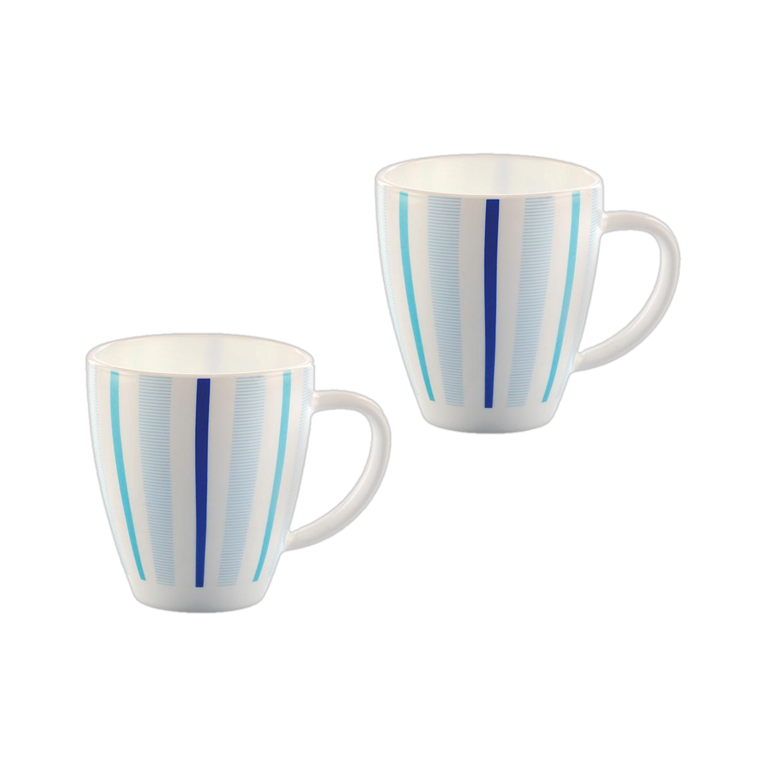 Image of Larah by Borosil Forest Tea /Coffees, Bone Ash Free Crockery Set Ideal For Daily Use & Gifting Opalware Coffee Mug (180 ml, Pack of 6)