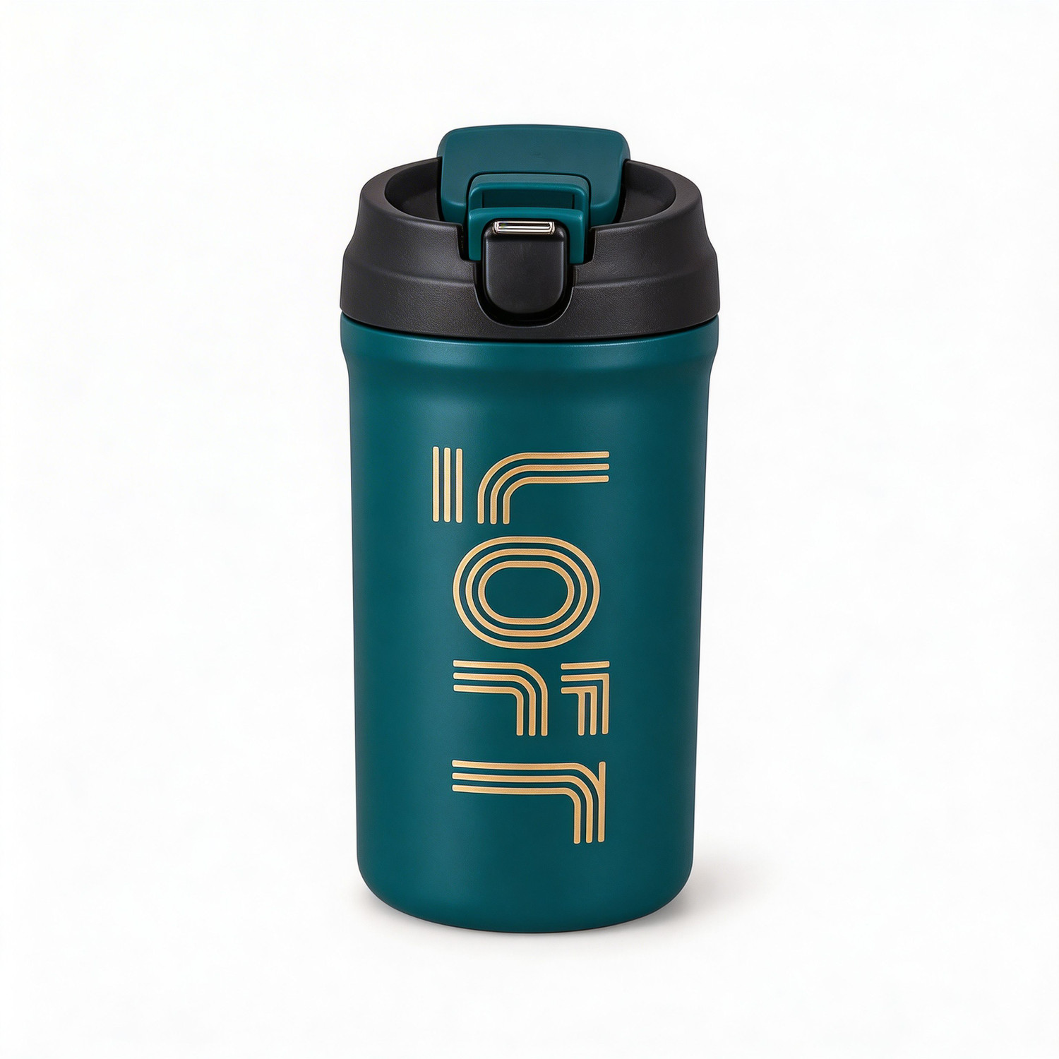 Image of luxoramarts Double Insulated Hot & Cold Drink Leakproof with Handle & Reusable Straw Sipper Stainless Steel Tumbler (1200 ml)