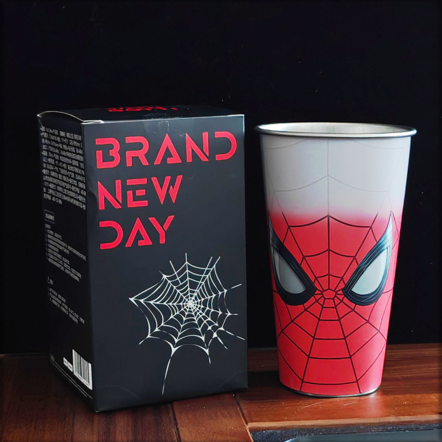 Printingg Nova Spider-Man Color Changing Tumbler, 700ml, White - Image 1