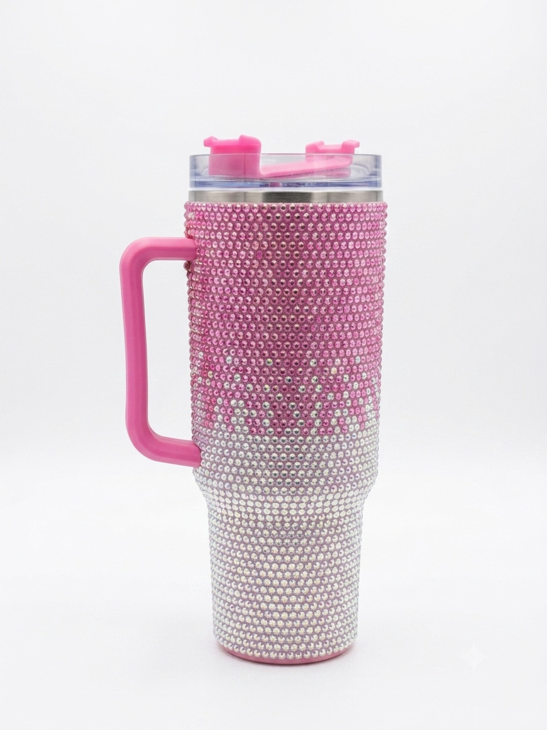 Image of luxoramarts Double Insulated Hot & Cold Drink Leakproof with Handle & Reusable Straw Sipper Stainless Steel Tumbler (1200 ml)