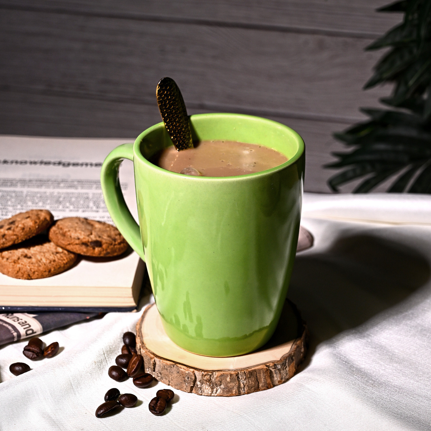 Image of ELGANT Elegant Ceramic Coffee Mug (300 ml, Pack of 8)