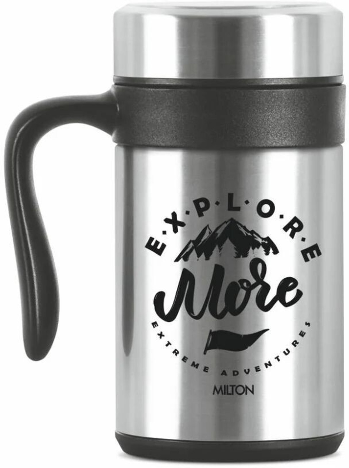 Image of MILTON Cosmic 500 ml Thermosteel Stainless Steel Coffee Mug (500 ml)