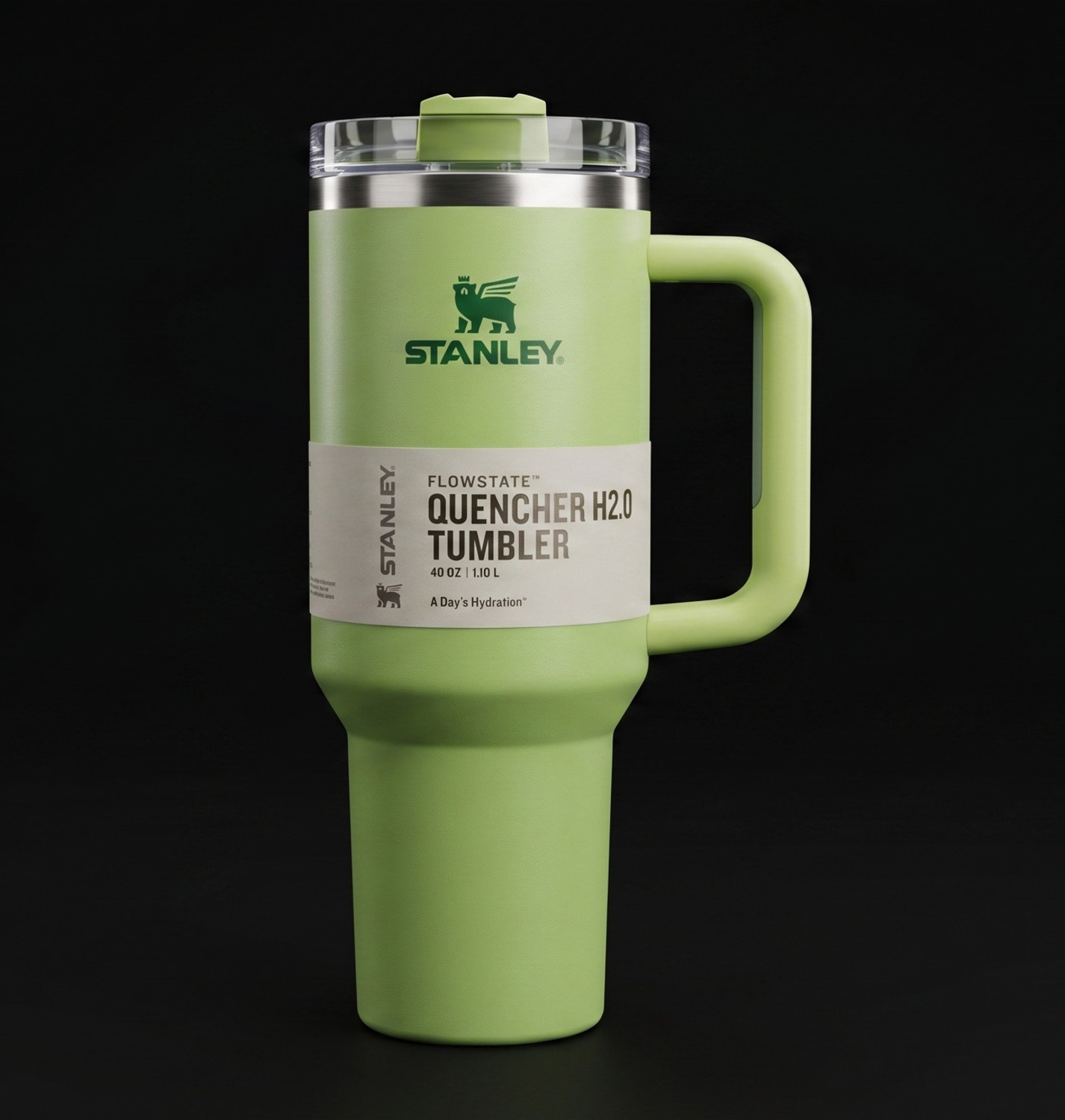 Image of stanly purple flower 1200ml stainless steel tumbler Stainless Steel Tumbler (1200 ml)