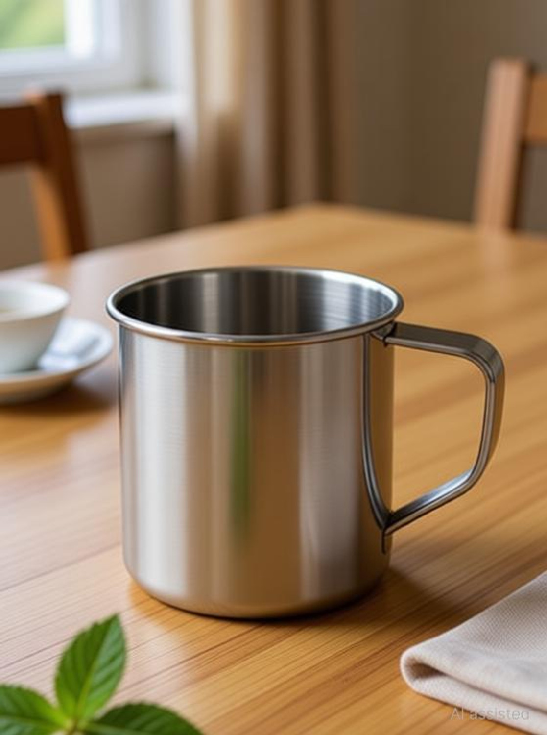 Image of Kitchen X Stainless Steel mug pack of 6, 700ml Stainless Steel Coffee Mug (700 ml, Pack of 6)
