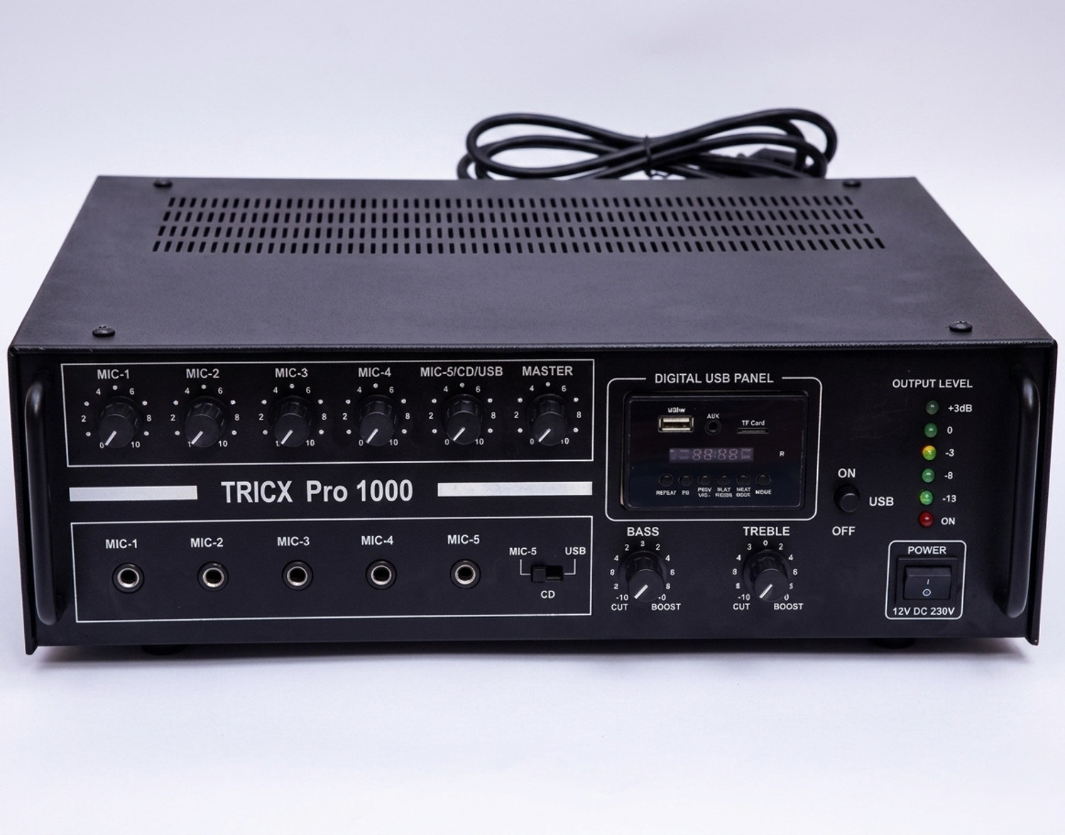 TRICX TRICK PRO 100 WATT P.A. Amplifier with Digital Media Player - Image 5