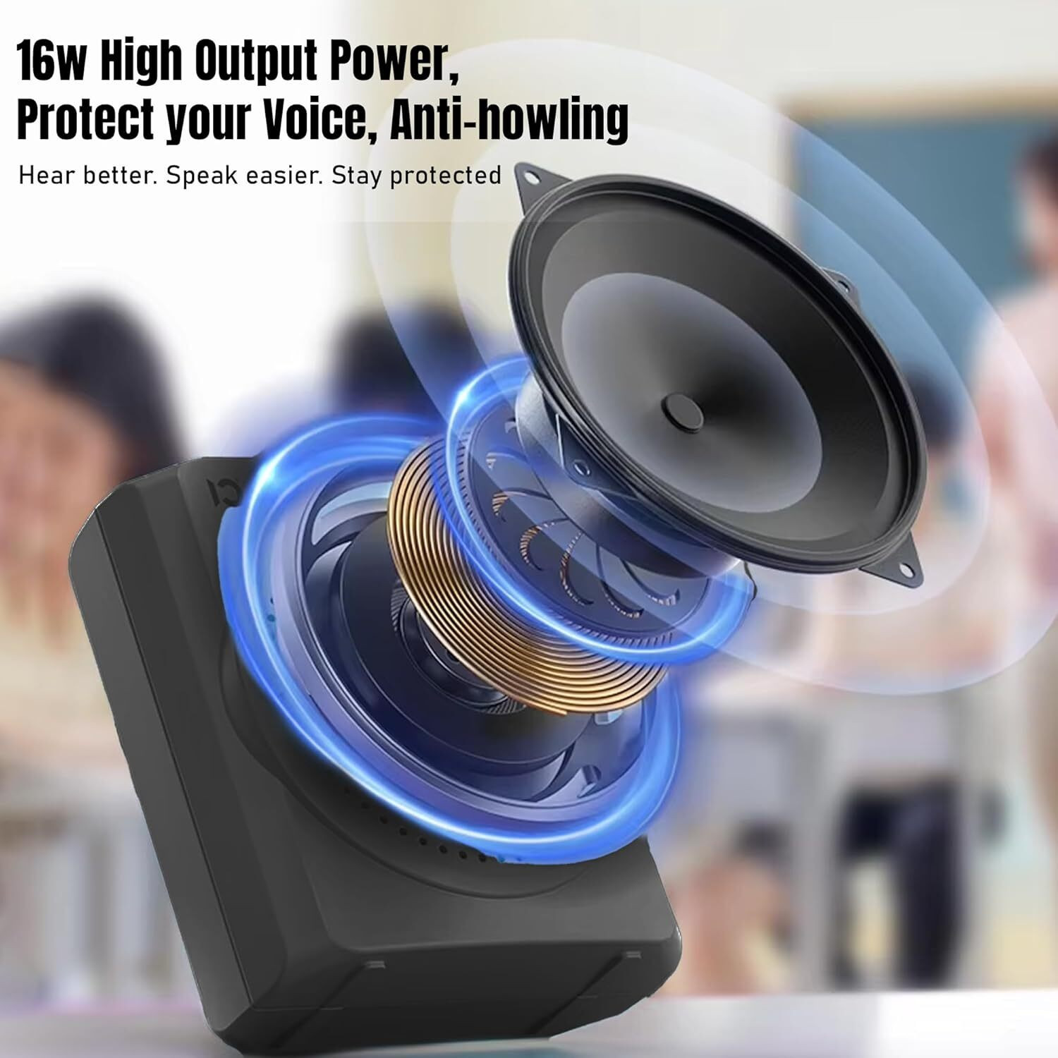 Image of Shidu S617 Wireless Portable Guitar Amplifier