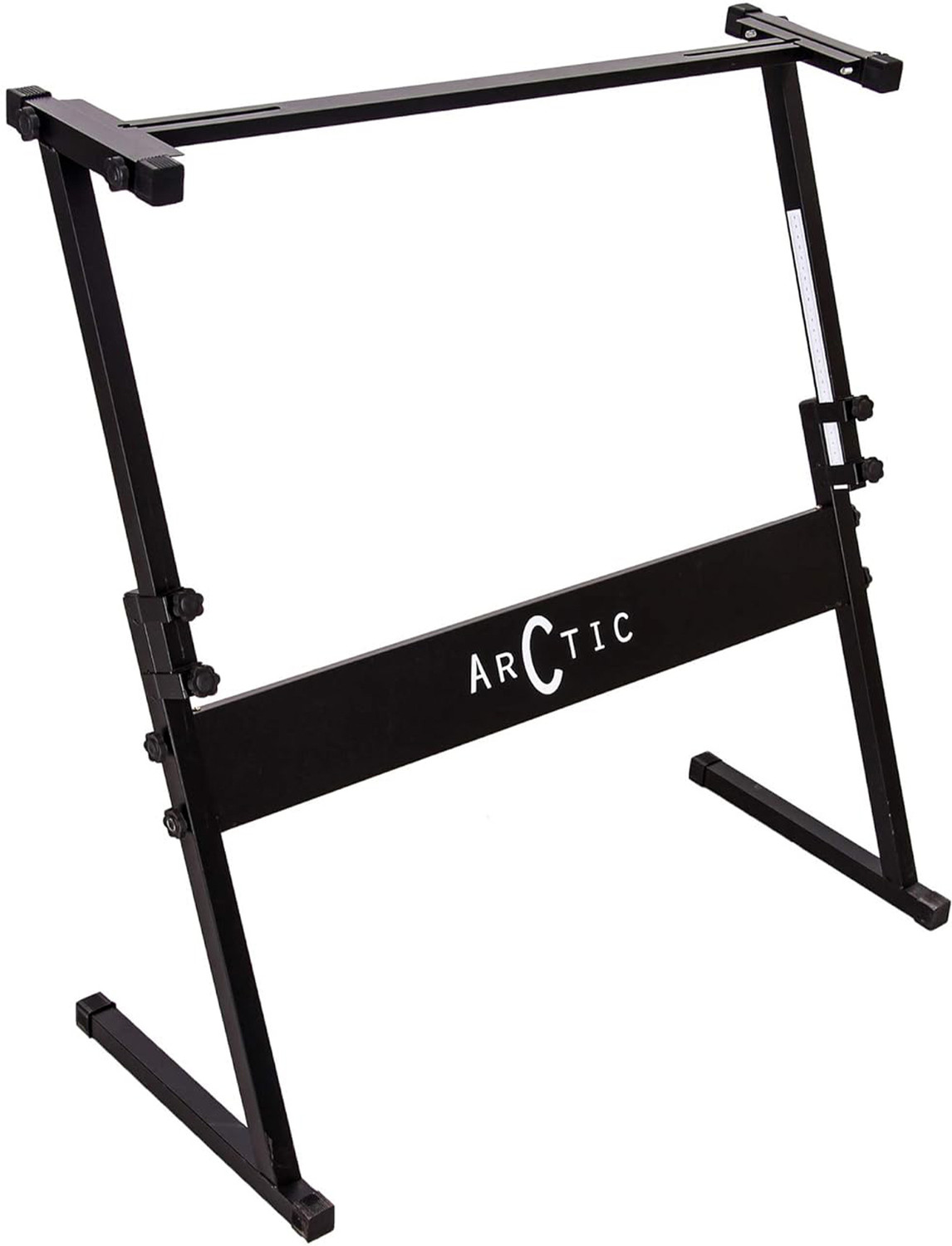 Image of Techtest Heavy-Duty Double-X Adjustable Piano Keyboard Stand with Locking Straps Keyboard Stand
