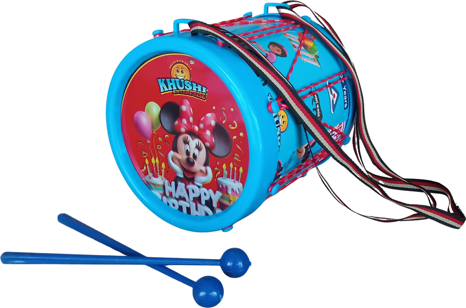 Image of RAINBOW RIDERS MAGNETIC DRAWING BOARD-BLUE (Blue)
