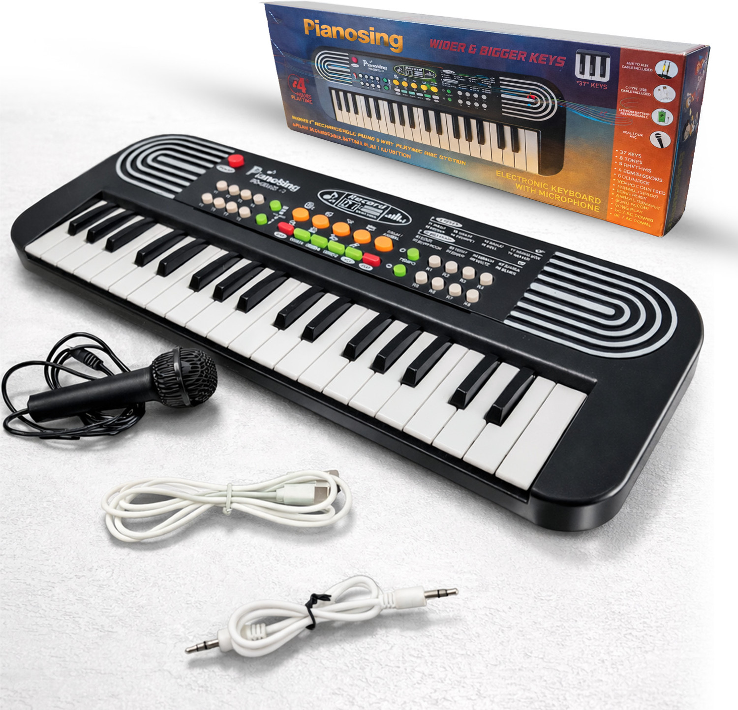 Image of YAMAHA P-Series P-145B Digital Piano 88Keys, Black (Only Piano) P-145B Digital Portable Keyboard (88 Keys)