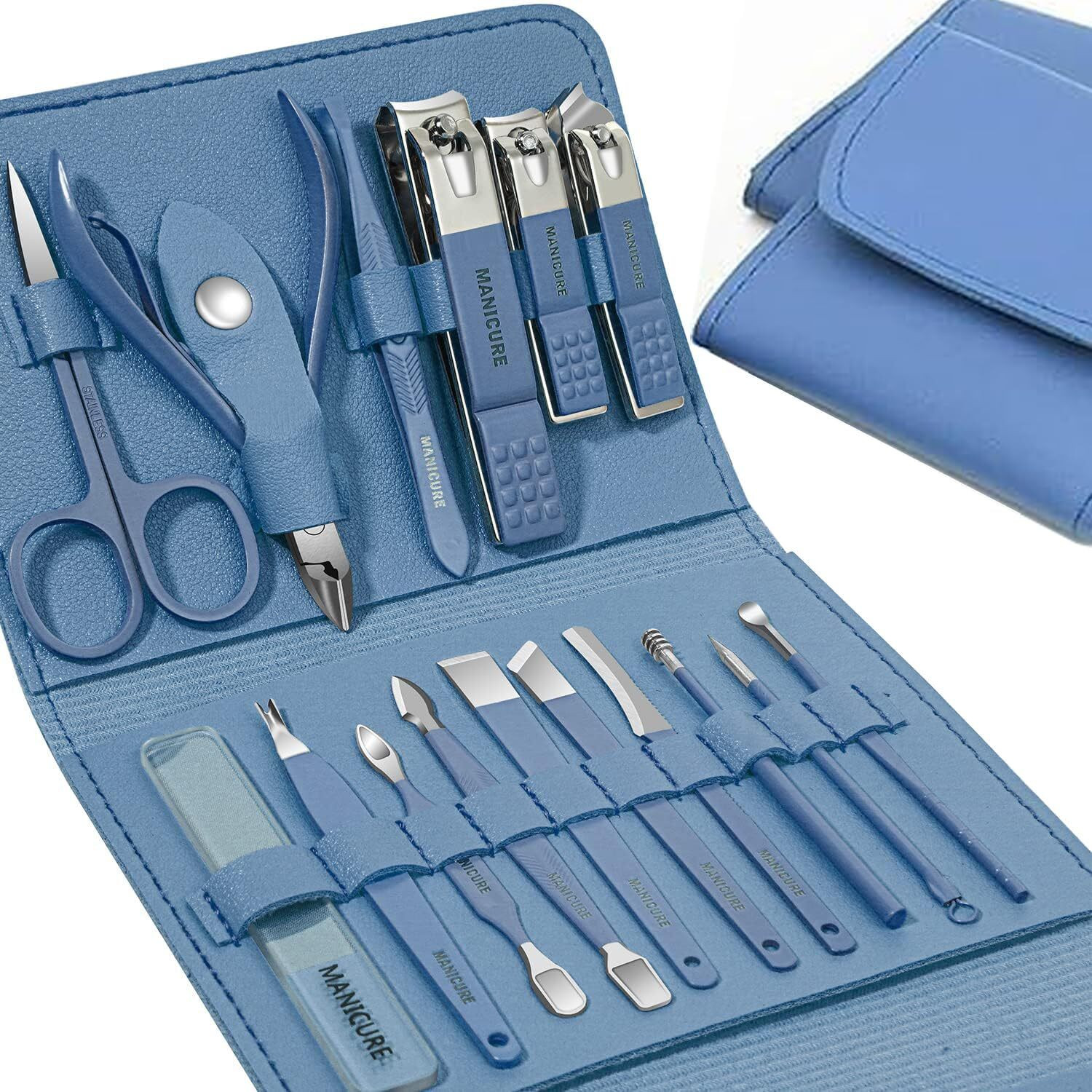 VARIYAENTERPRISE28 16 in 1 Manicure Set, 16 g, Set of 16 - Image 1
