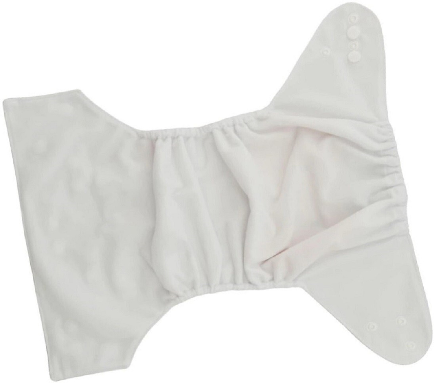 Image of TINNY TOTS Pack of 6 Pocket Button Style Baby Reusable Cloth Diaper Nappies (Without Inserts) Washable Quick-Dry Adjustable All-In-One Diapers Wetfree For New Borns /Toddlers /Infants /New Borns(B,P,Y,G,O) Pant Diapers - S - M (6 Pieces)