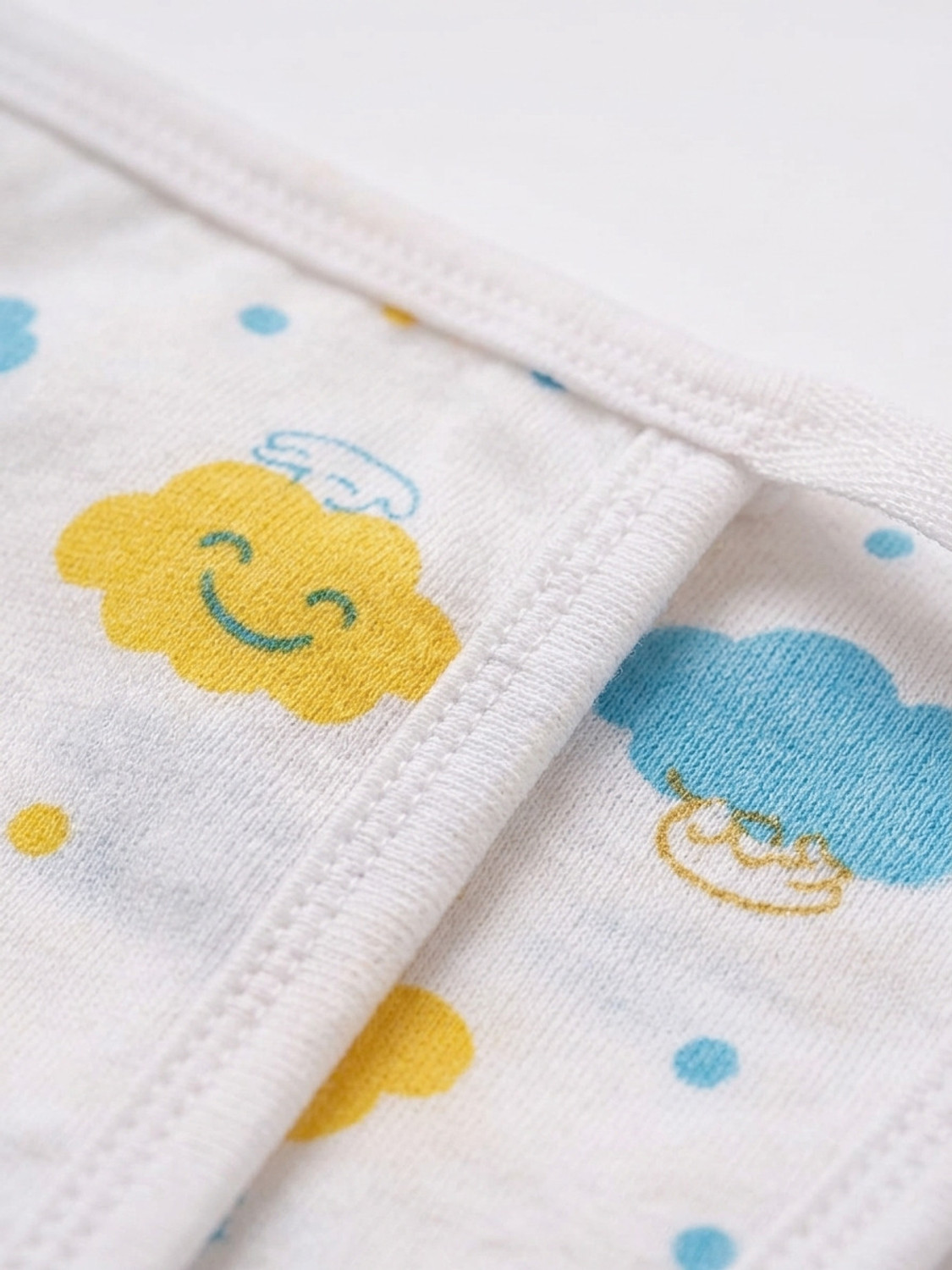 Image of Little Love Super Premium U Shaped Baby Cloth Langots Nappies | Washable Cotton Set of 12