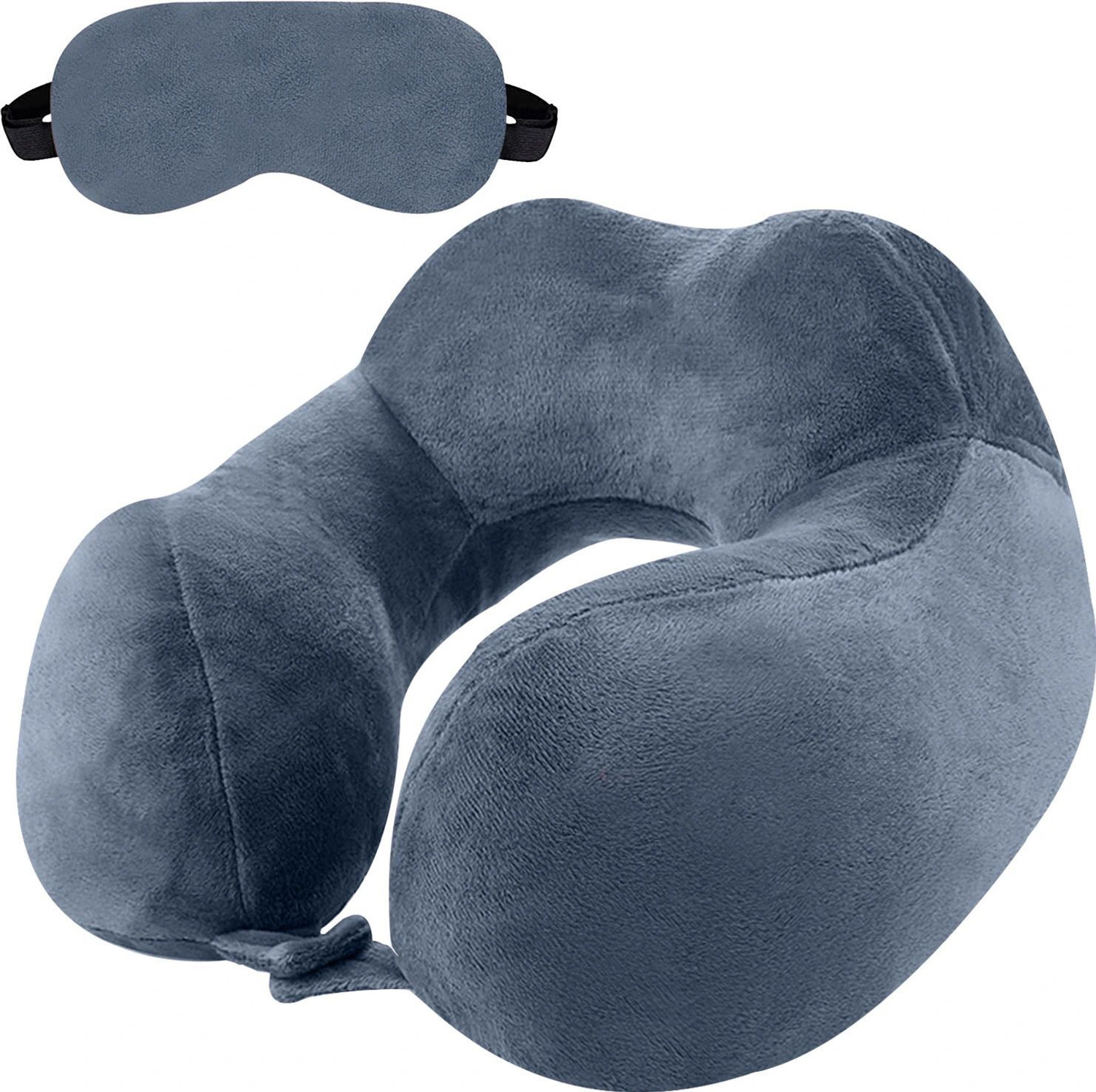Image of Cozi Cloud Adjustable Travel Neck Pillow Neck Pillow (Black)