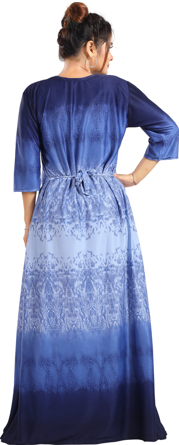 Image of capasino Women Nighty (Dark Blue)