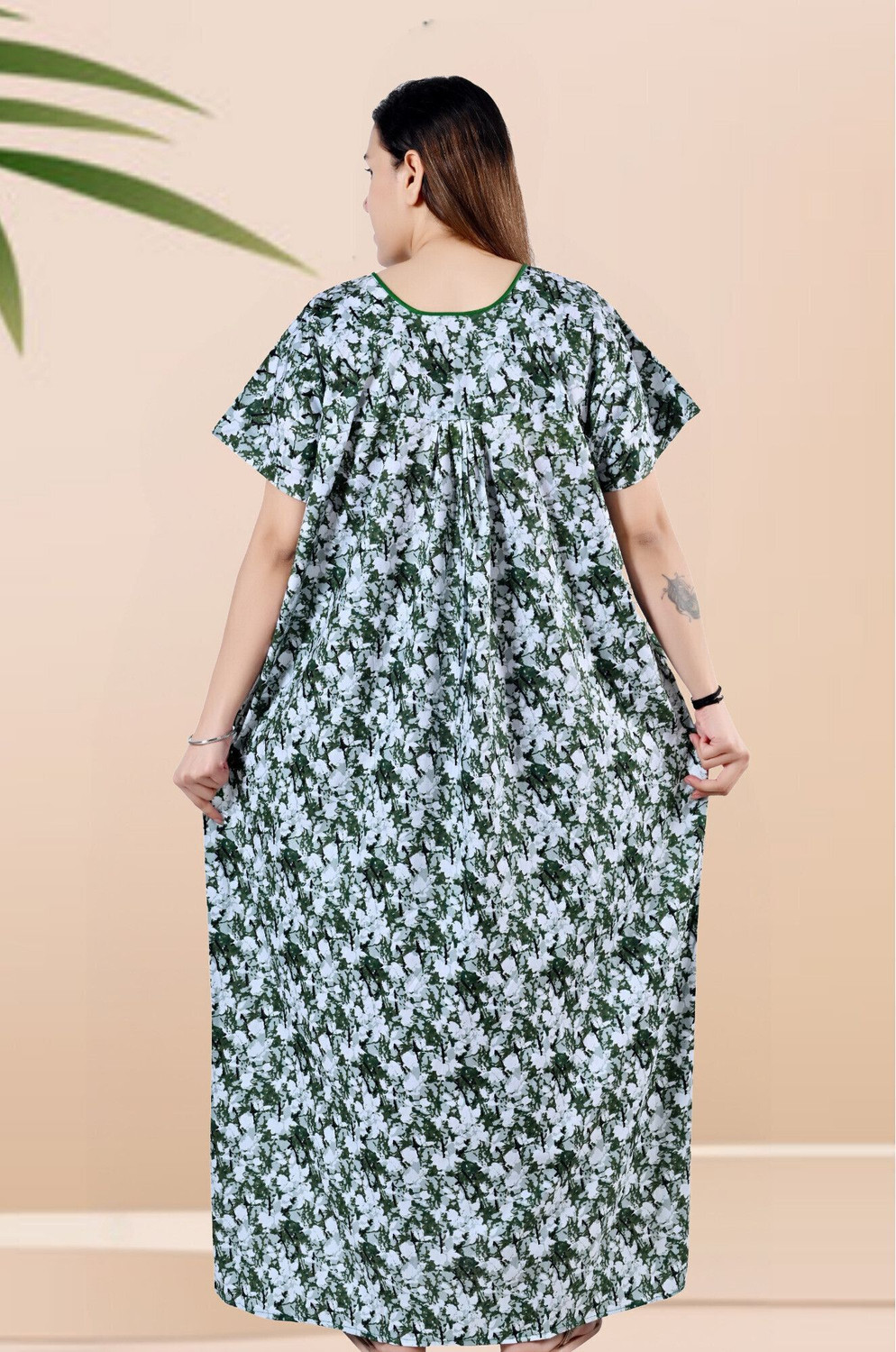 Image of Balnce Collection Women Nighty (Light Green)