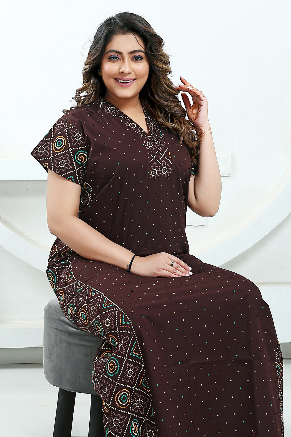 Image of RS Women Nighty (Purple)