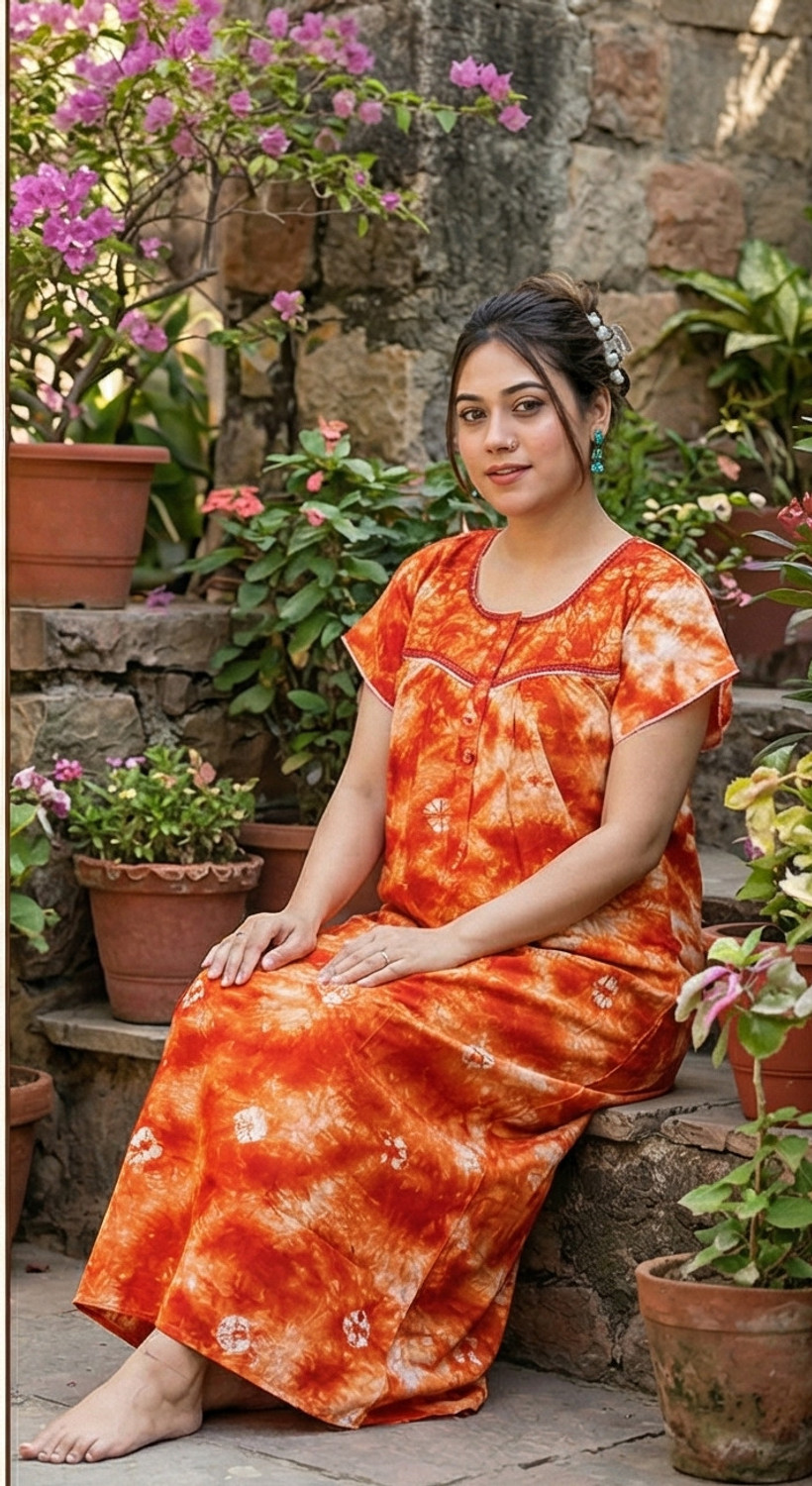 Image of RS Women Nighty (Purple)