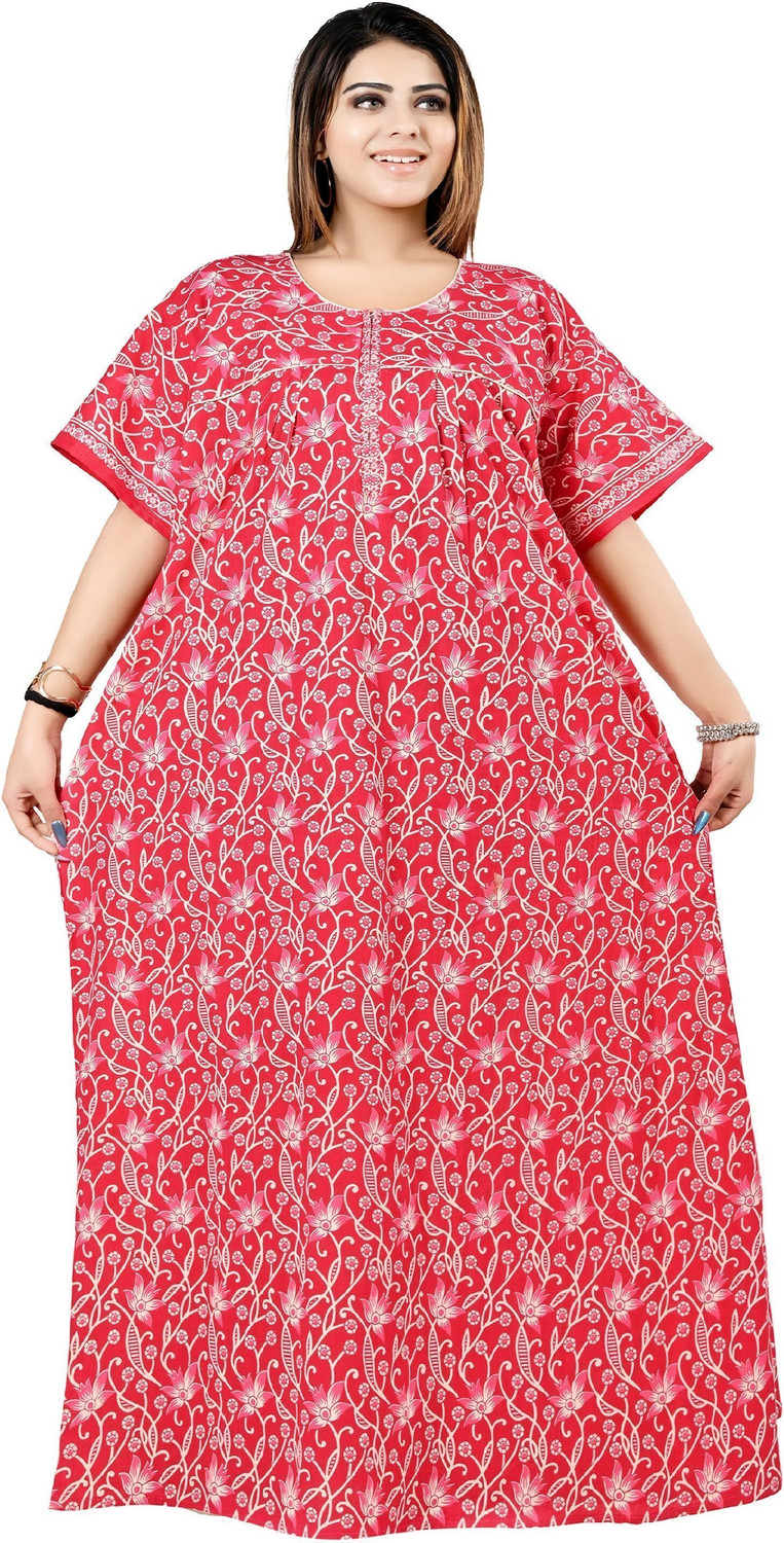 Image of Balnce Collection Women Nighty (Light Green)