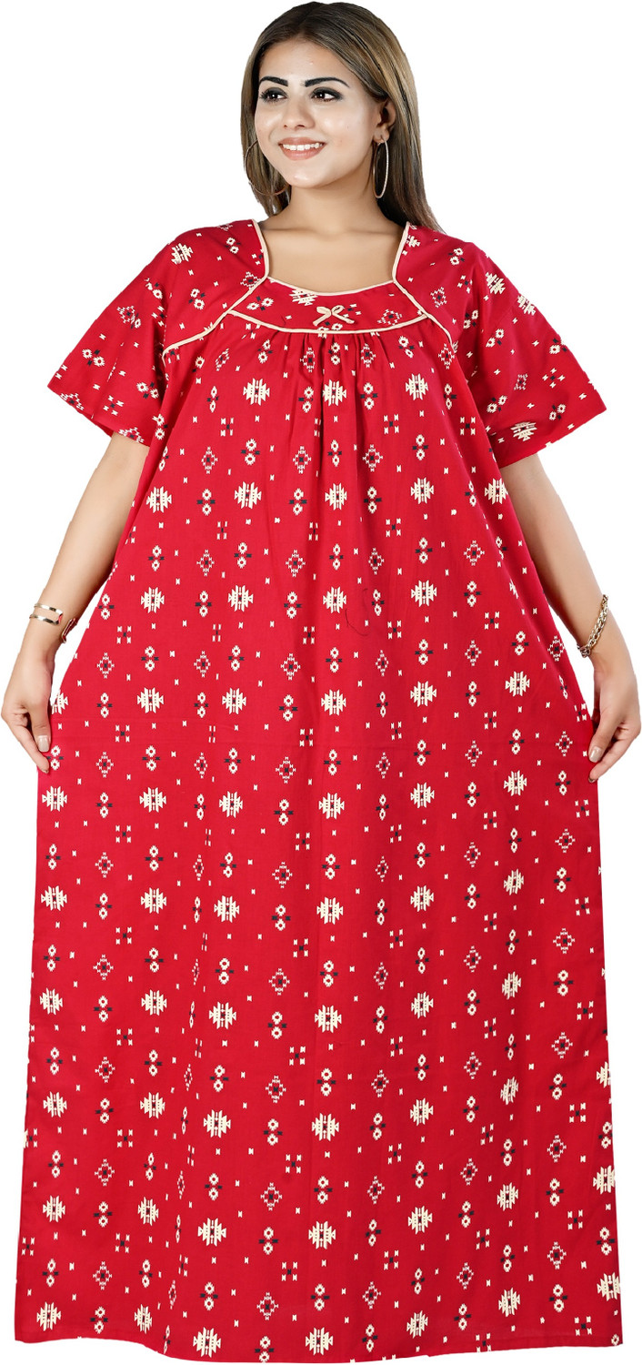 Image of Balnce Collection Women Nighty (Light Green)