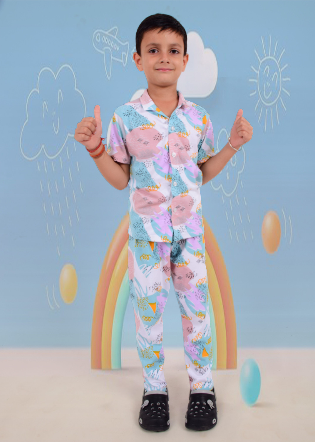 3BROS Boys Printed Multicolor Night Suit Set Price in India - Buy 3BROS Boys Printed Multicolor Night Suit Set at Flipkart.com Night Suit Set