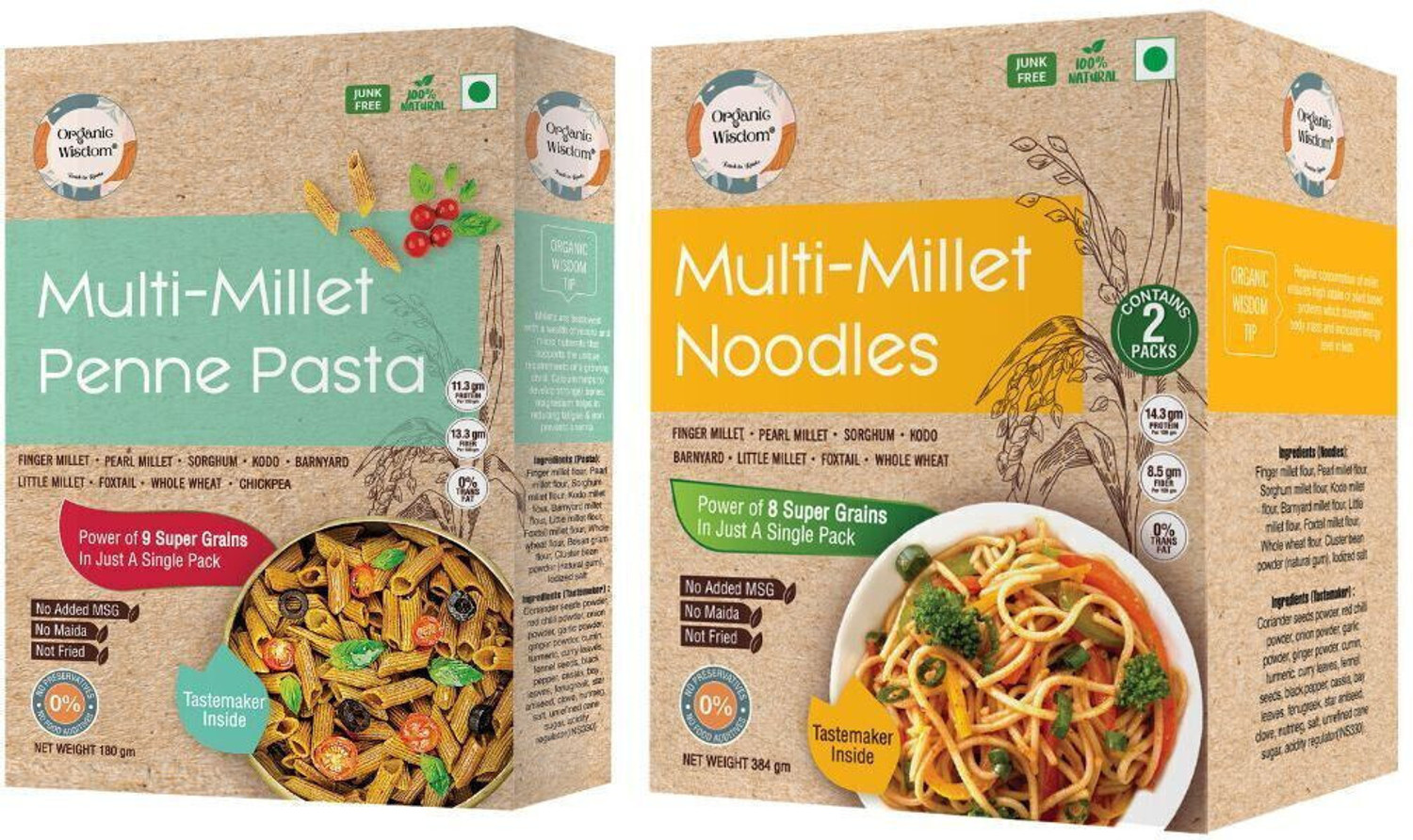 Image of MasterChow Soba Noodles (Pack of 2) Instant Noodles (2 x 300 g)