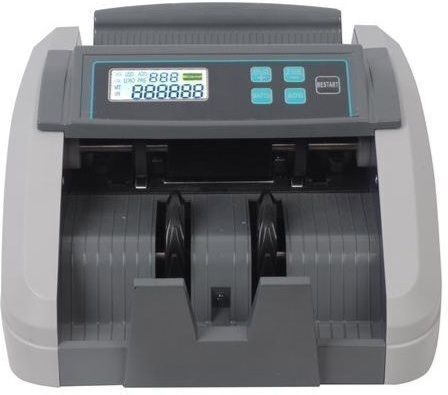Image of Godrej Turbo Bundle Note Counting Machine, Speedly Vacuum Counter with Dual LED Display Note Counting Machine (Counting Speed - 1200 notes /min)