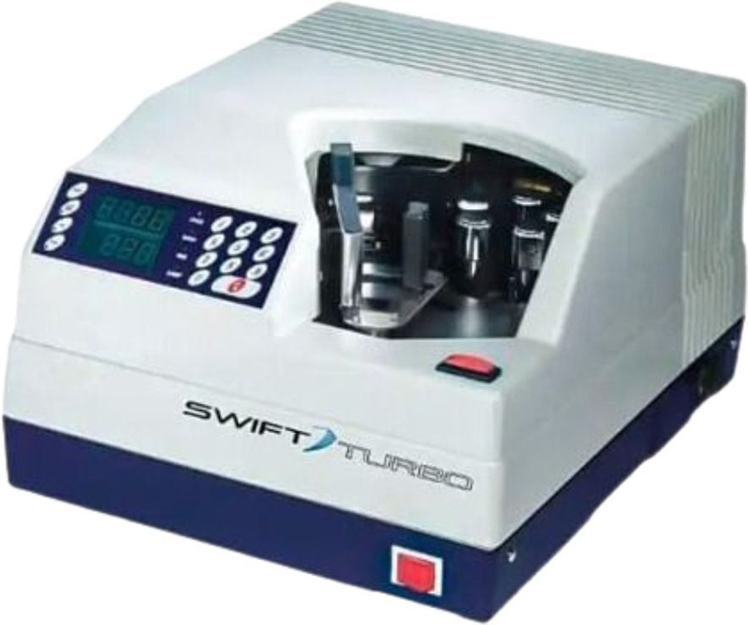Image of Godrej Turbo Bundle Note Counting Machine, Speedly Vacuum Counter with Dual LED Display Note Counting Machine (Counting Speed - 1200 notes /min)