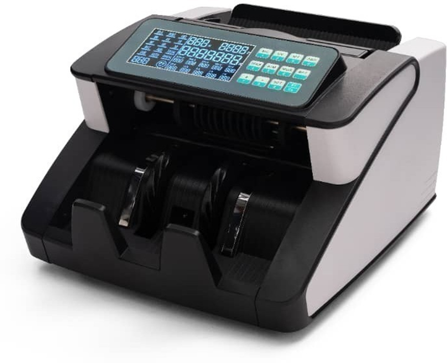 Image of Godrej Turbo Bundle Note Counting Machine, Speedly Vacuum Counter with Dual LED Display Note Counting Machine (Counting Speed - 1200 notes /min)