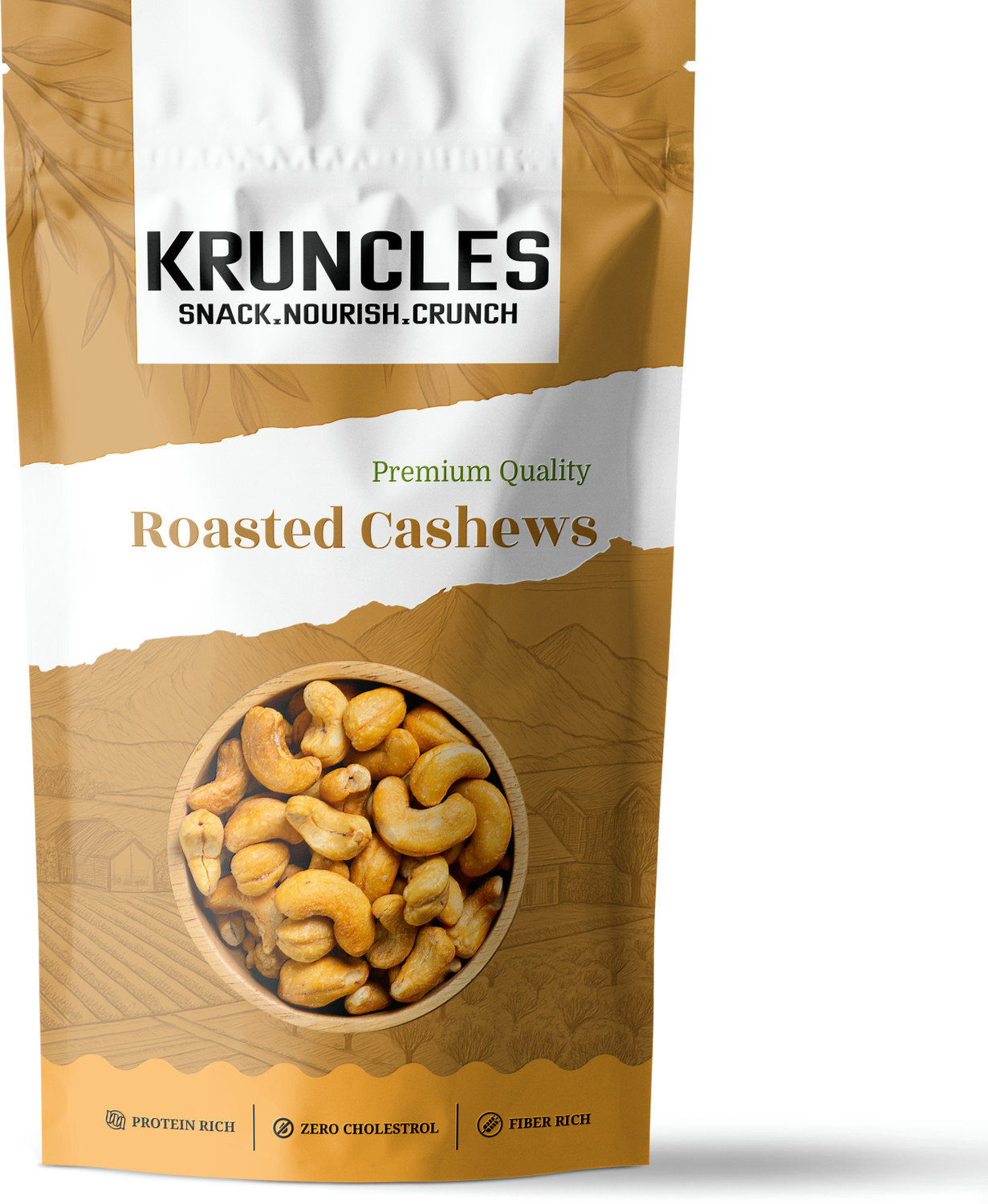 Image of ANDRAMART Plain Rosted and salted Nuts Cashews (1 x 500 g)