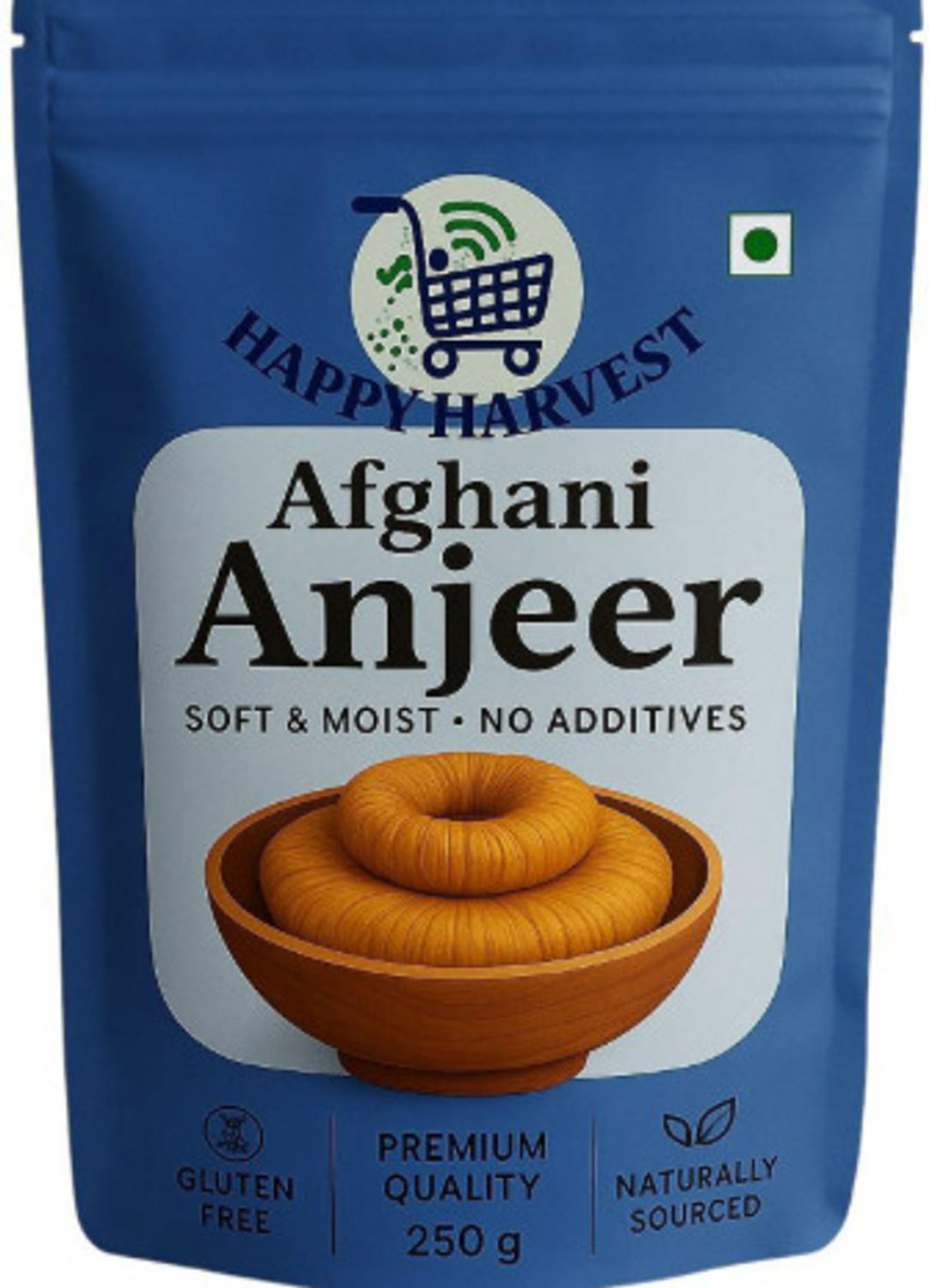 Image of Afgani Farm Afghani Farm Premium Dried FIgs | Anjeer | - 1kg Figs (1 x 1000 g)