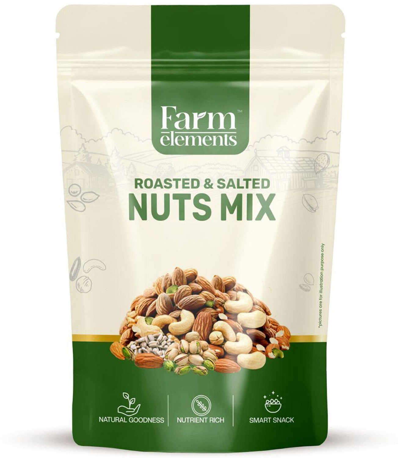 Image of Nutrihar Roasted Soyabean 500g | Unsalted Soyabean | High in Protein, Healthy Snack Soy Nuts (2 x 250 g)