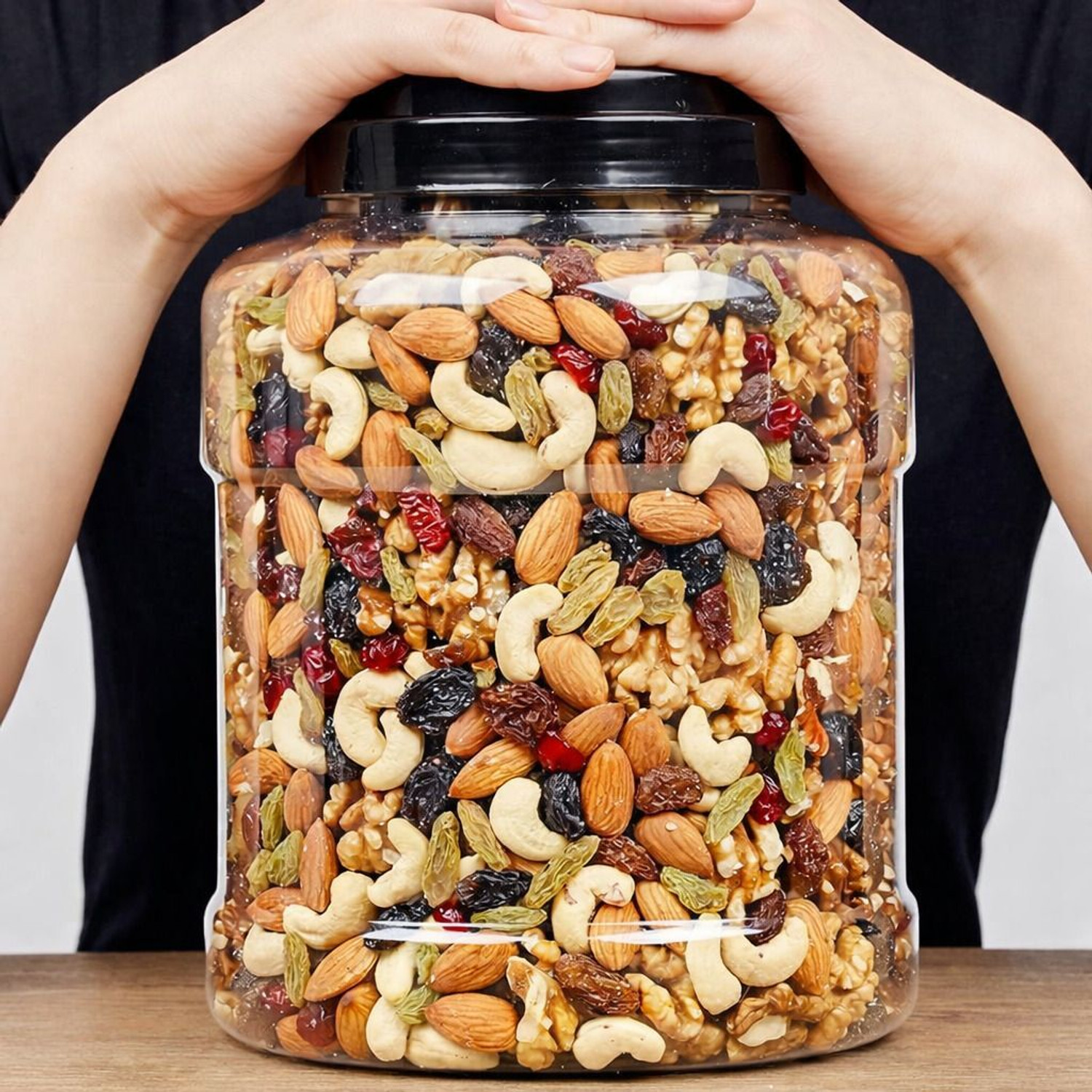 Image of PIYOR Healthy Mix Nuts, Seeds and Berries Combo Pack, Mixed Dry Fruits Assorted Nuts (1 x 1 kg)