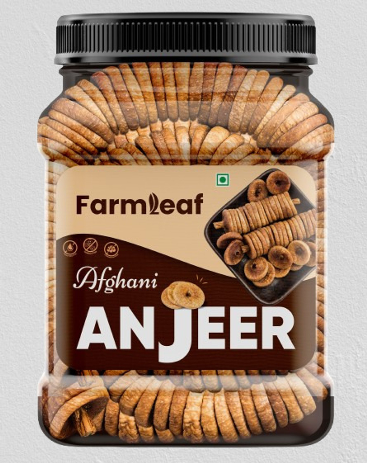 Image of RAJWADIRIPE ANJEER DRY FRUIT | SOFT DRIED FIGS | HEALTHY & WHOLESOME TREAT Figs Figs (1 x 1000 g)