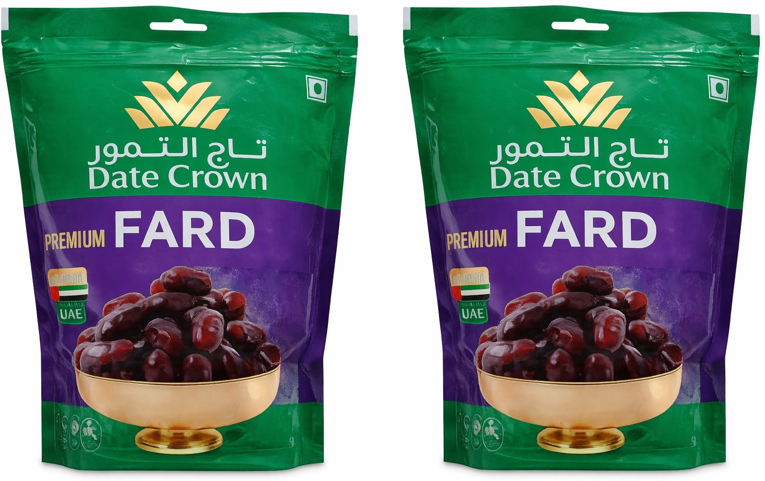 Image of DATE CROWN Khajur Premium Fard Dates (2 x 0.5 kg)