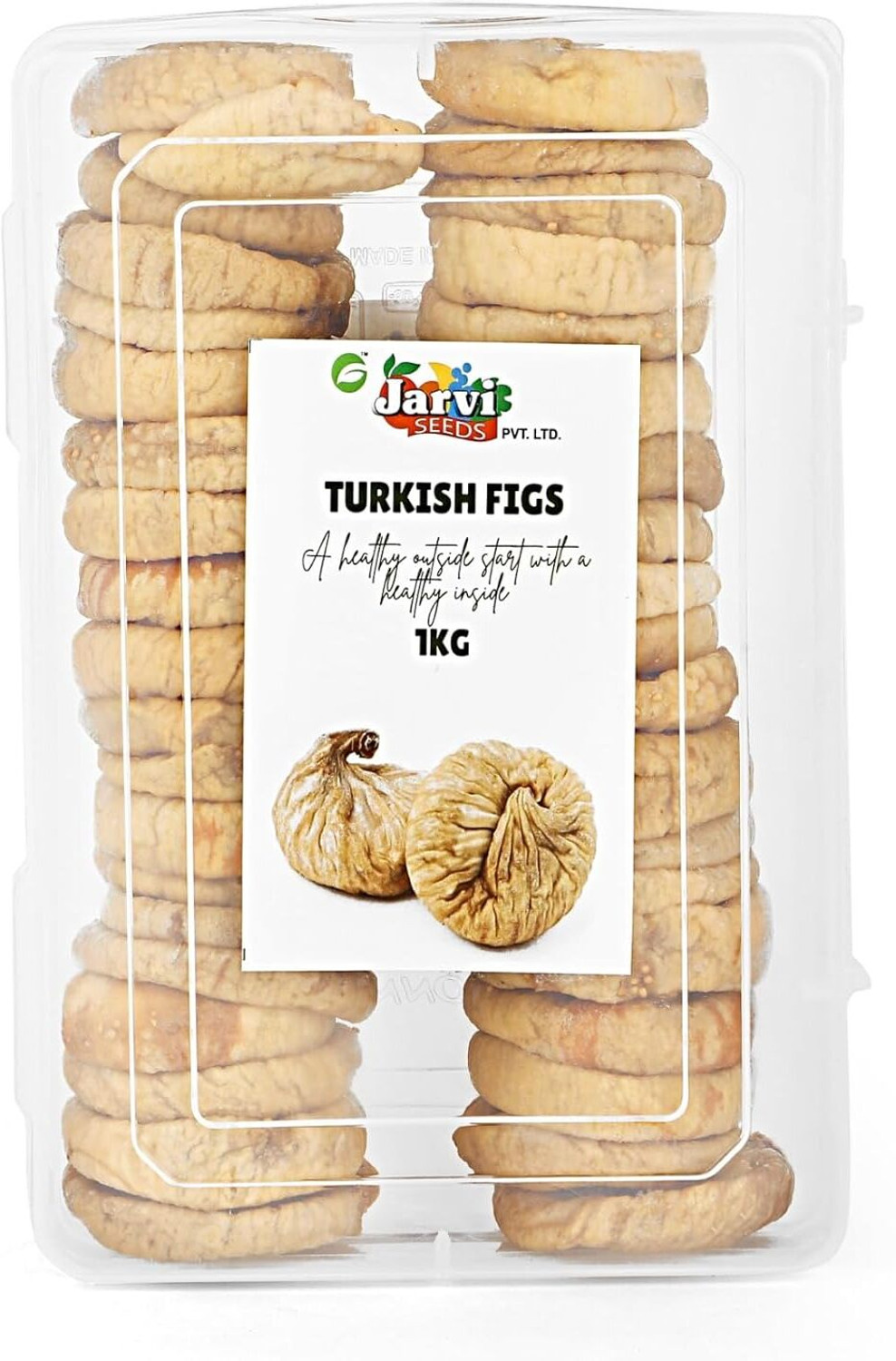 Image of Nutraj Dried Anjeer 1 Kg, Afgani Figs (2 x 0.5 kg)