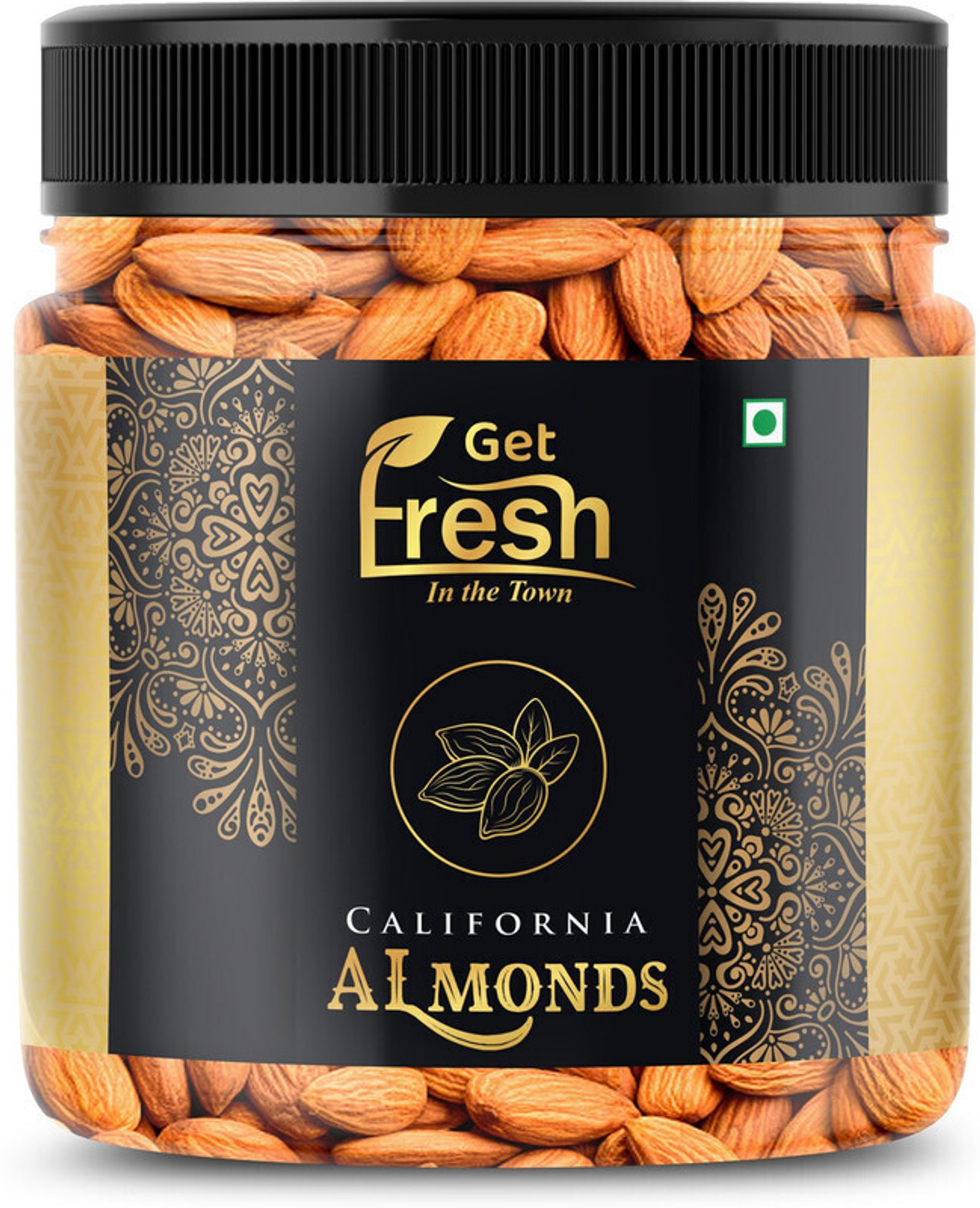 Get Fresh Premium California Almonds 250g Jar - Image 1
