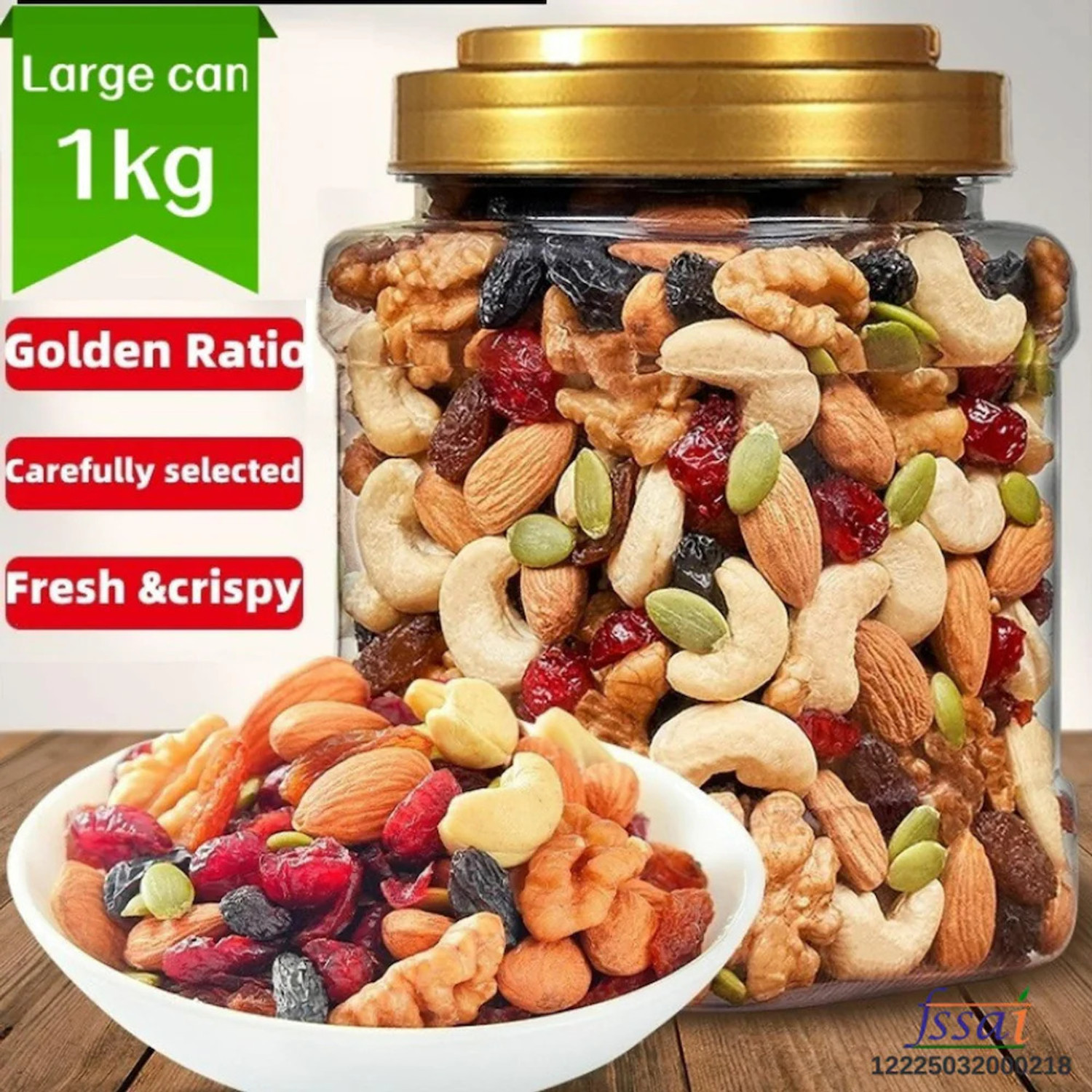 SHIVAAY Fresh Mix 1kg Nut Mix - Image 5