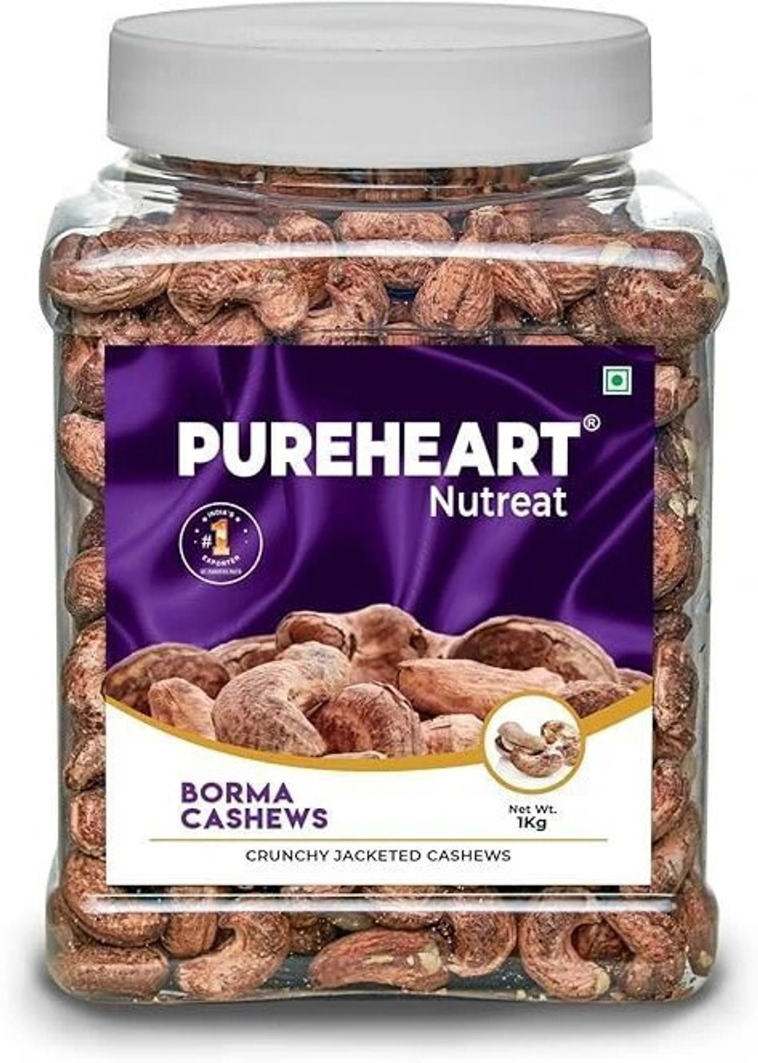 Image of Earthy Eats 7 in 1 Superfood Almonds, Pumpkin, Sunflower Seeds, Amla, Raisins, Cashew Apricots (1 x 1000 g)