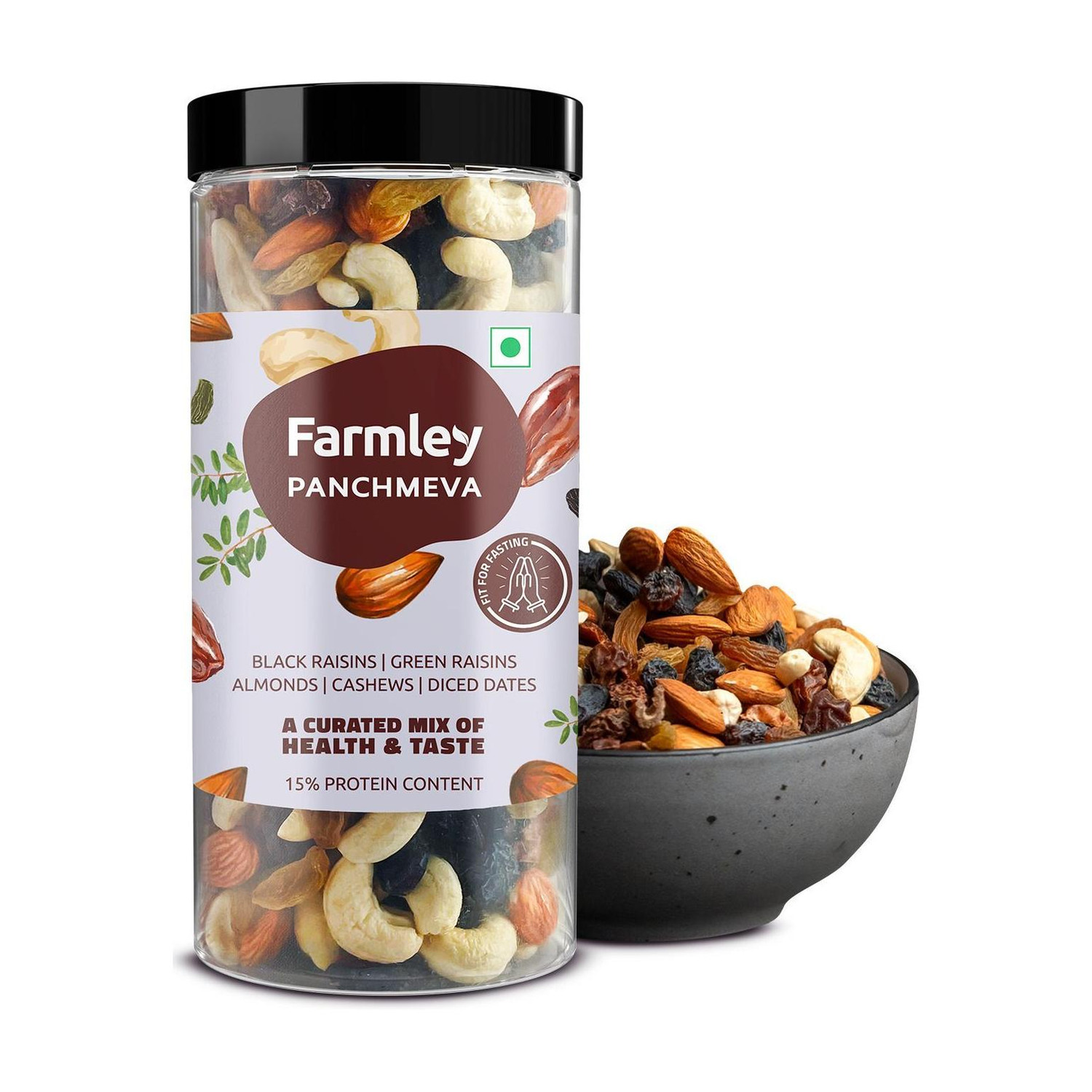 Farmley Dry Fruit Mix - Panchmeva 421gm - Image 6
