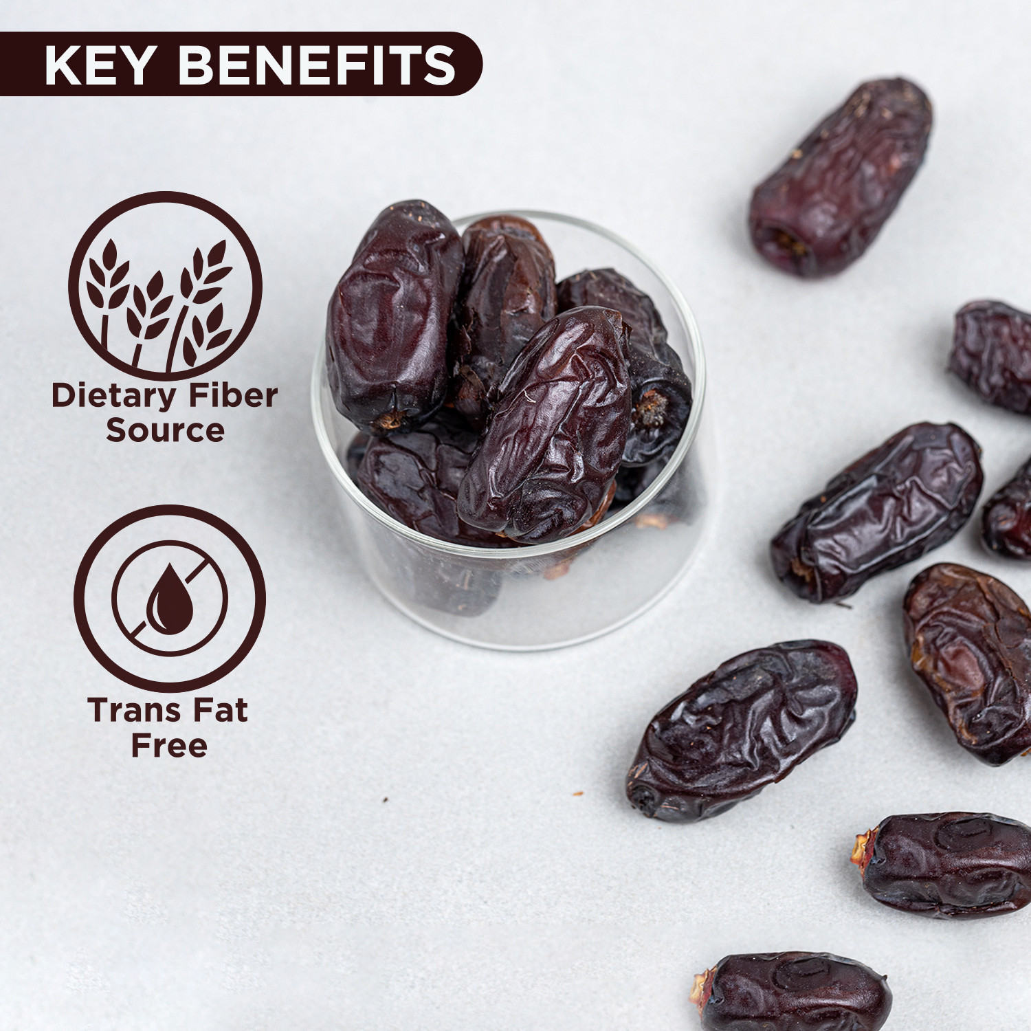 Image of Nutty Gritties Premium Kalmi Dry Dates (5 x 350 g)