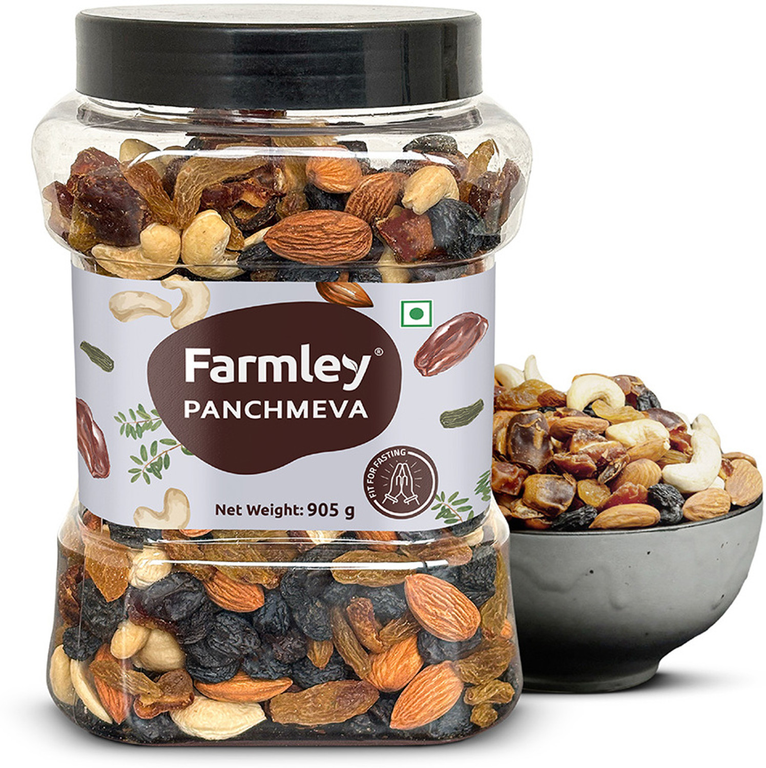 Loot: Farmley Mix Dry Fruit - Panchmeva 905g @766