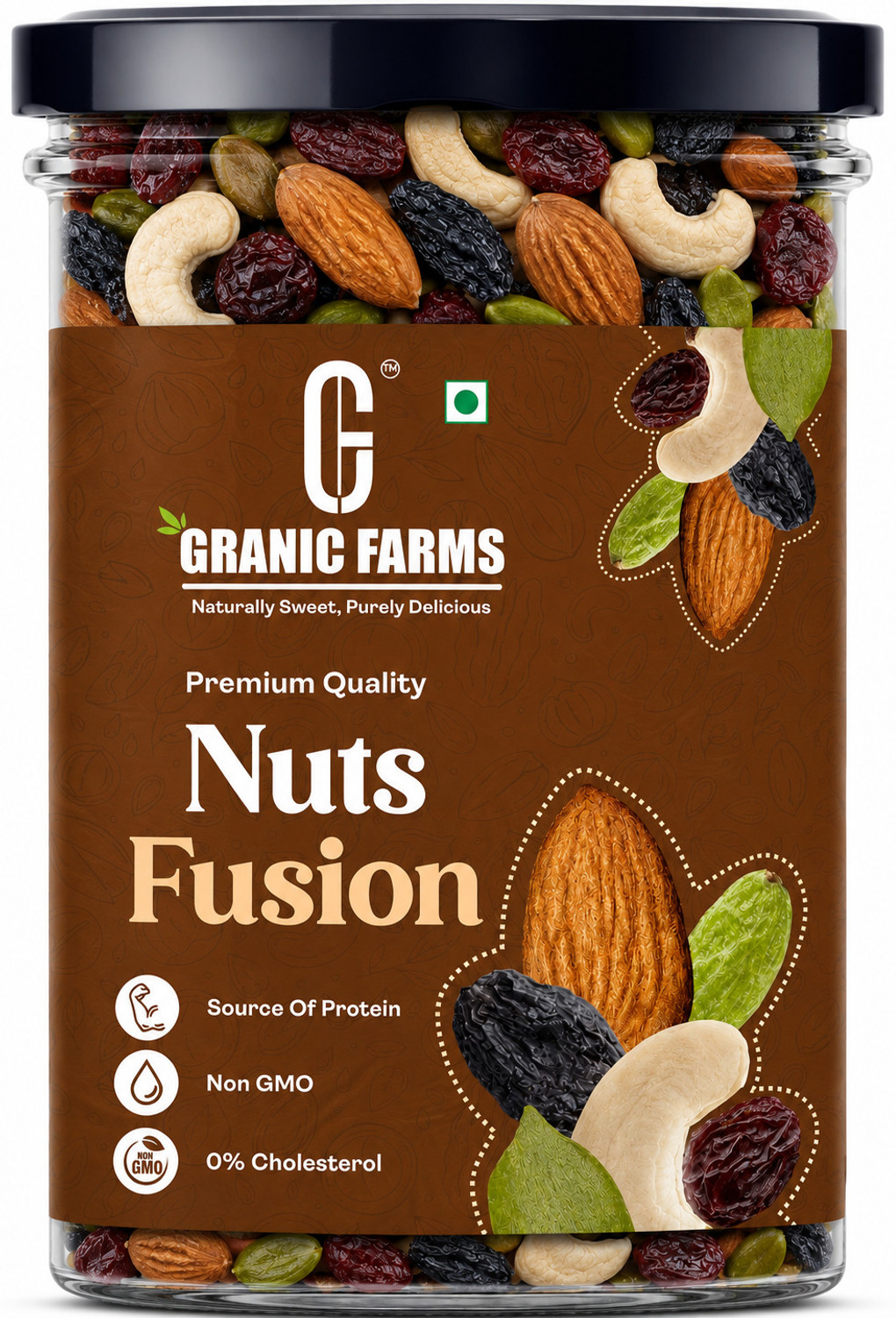Image of Nutlix Mix dryfruits Nutmix 0H Panchmeva Dryfruits 500gm Assorted Seeds & Nuts (1 x 500 g)