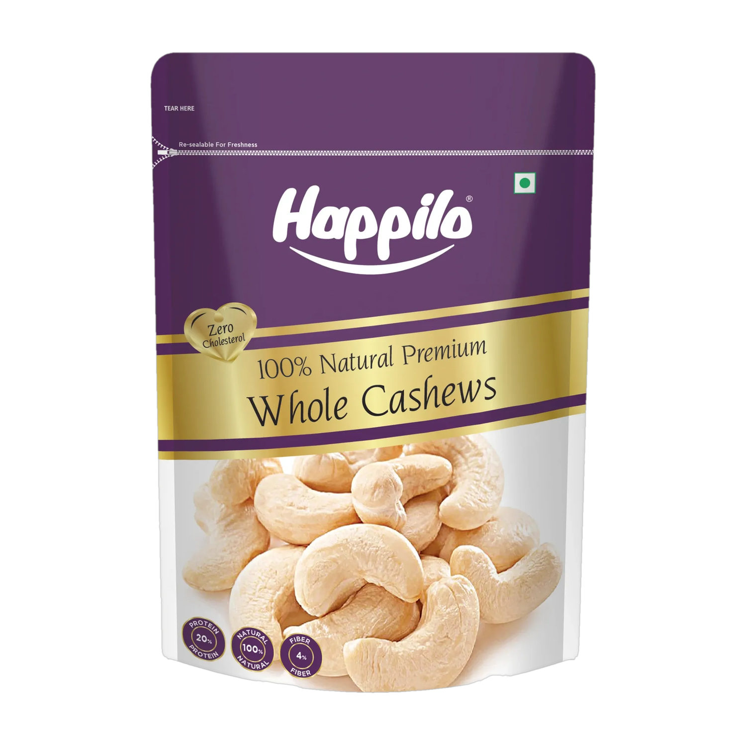 Image of ANDRAMART Plain Rosted and salted Nuts Cashews (1 x 500 g)