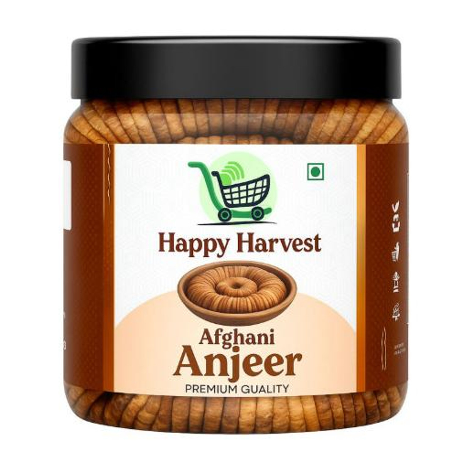 Image of VI PRIME Dried Figs Afghani Anjeer Dry Fruits Pouch| Medium Size Anjir Figs (1 x 250 g)