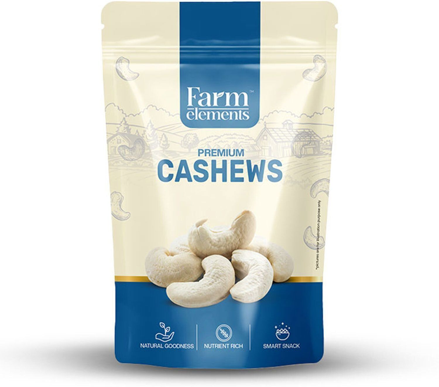 Image of Pramix Organic Whole Kaju / Dry Fruits Cashews Nuts 250gm Cashews (1 x 250 g)