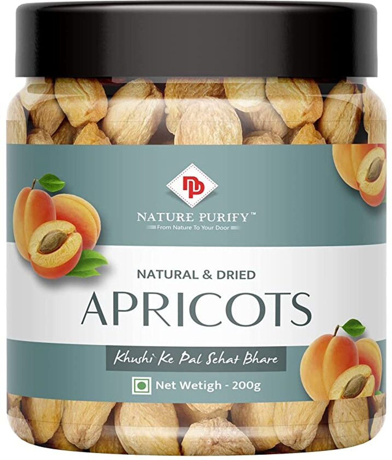 Image of Nature Purify Dry Fruit Combo (Almond + Cashew + Raisins + Apricot) - 200gm Each Almonds, Cashews, Raisins, Apricots (4 x 200 g)