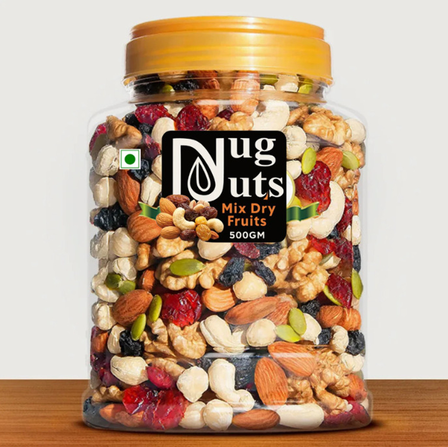 Image of GROCERYONTHEGO 53MixDryFruits1kgCashewAlmondRaisinsWallnutsPistachiosAnjeerBlackRaisinsApricot (1 x 1 kg)
