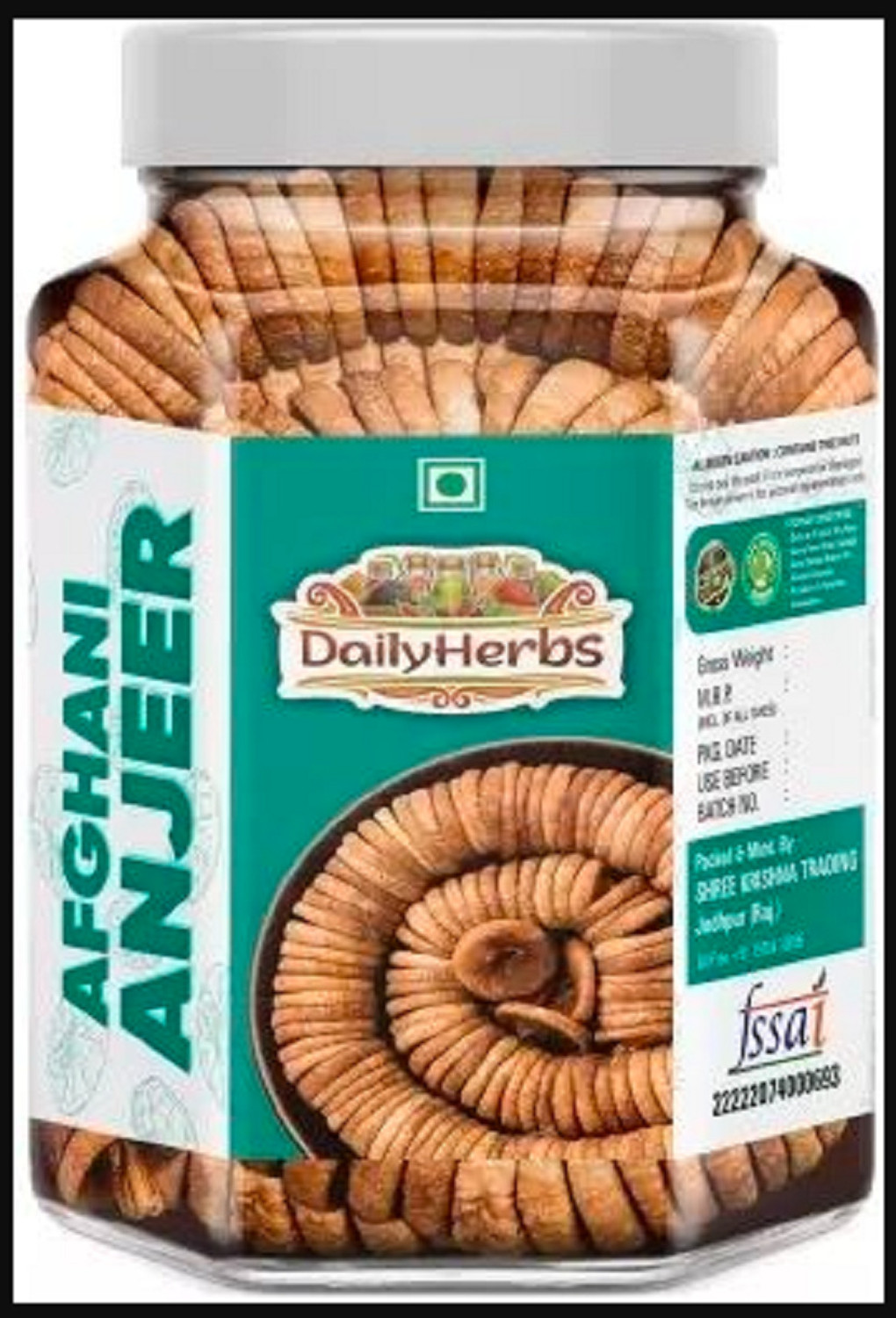 Image of NatureSpun Afgani Anjeer | Medium Dried Figs (1 x 250 g)