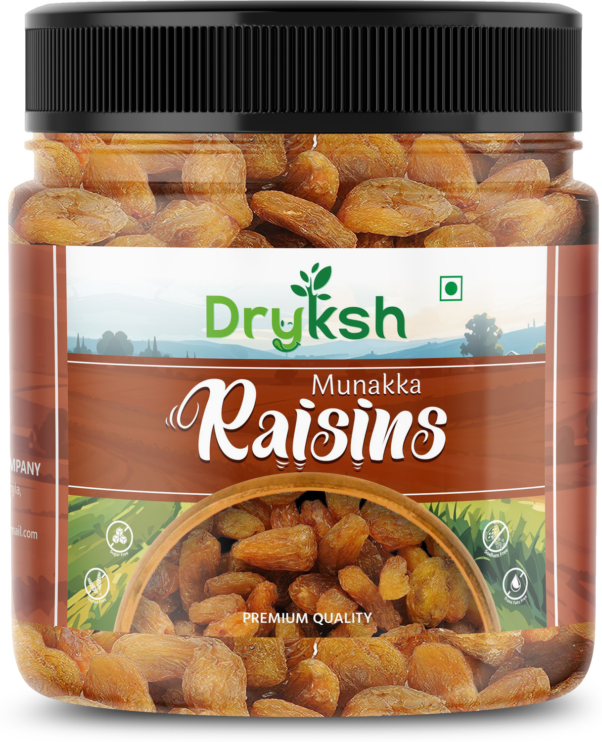 Image of SYLVANUTS Premium Munakka Raisins (500g) | Natural Energy Booster | Digestion Support Raisins (1 x 500 g)